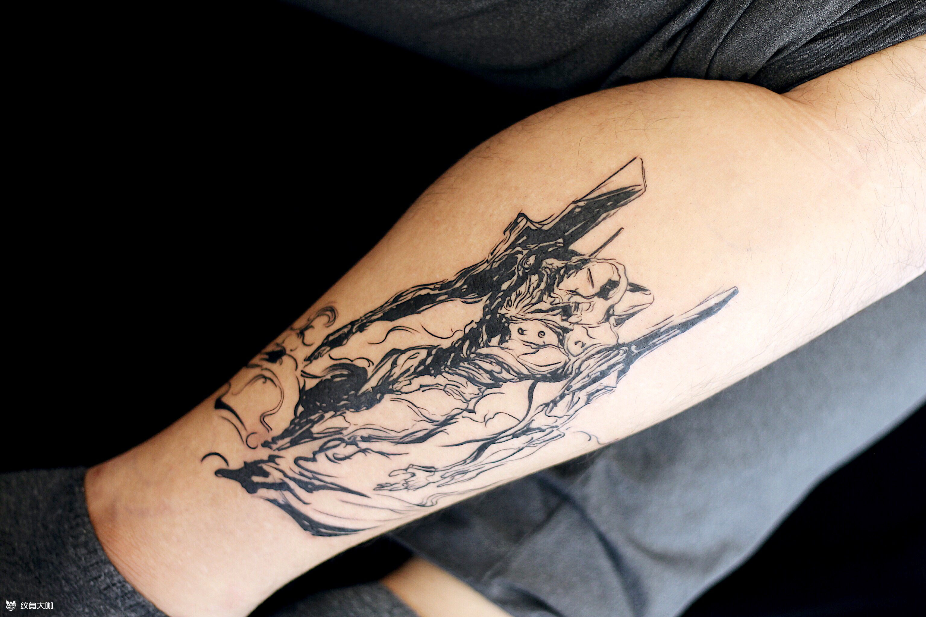 初号机_纹身图案手稿图片_唇唇的纹身作品集