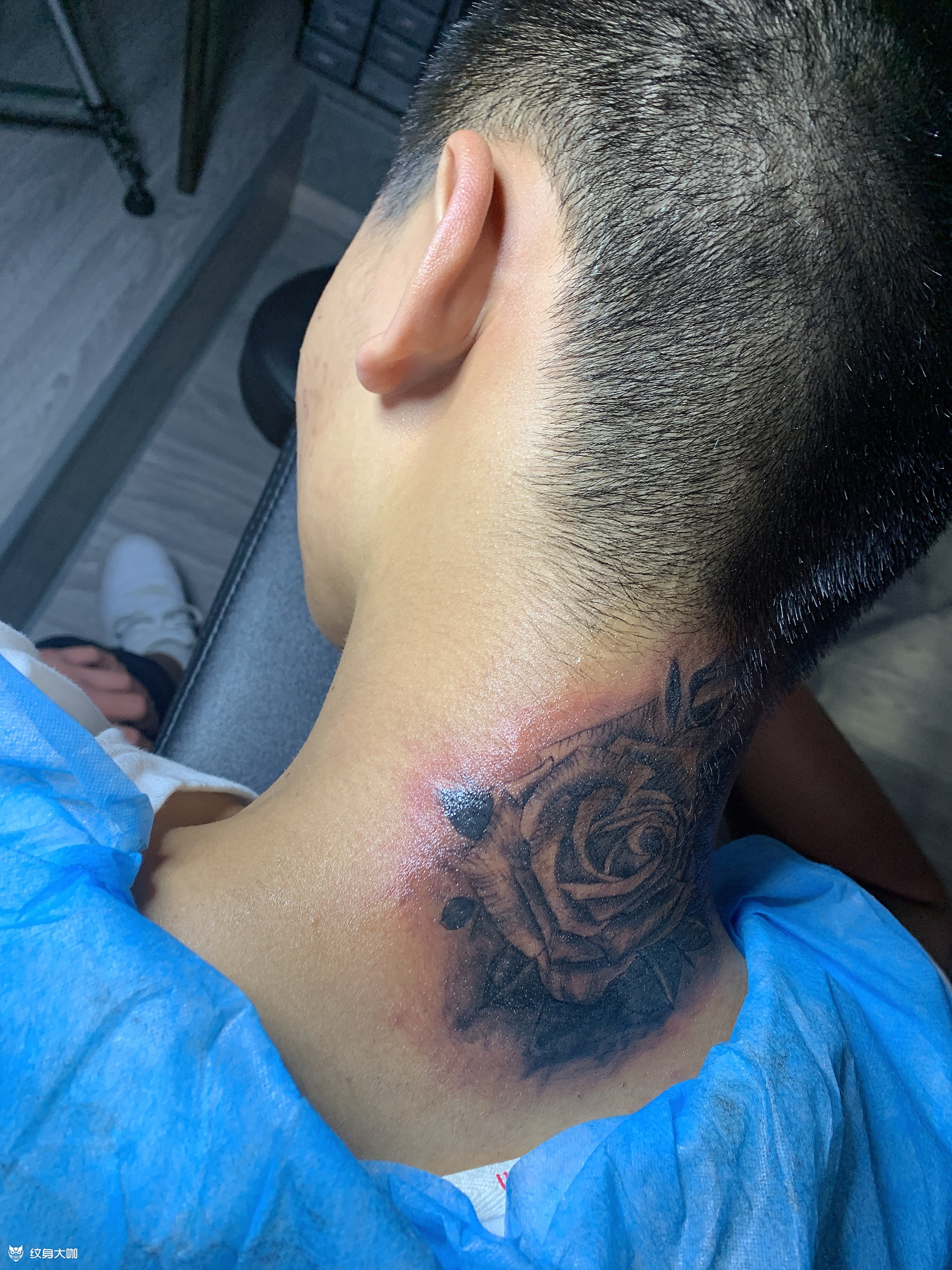 胎记遮盖_纹身图案手稿图片_燕梅的纹身作品集