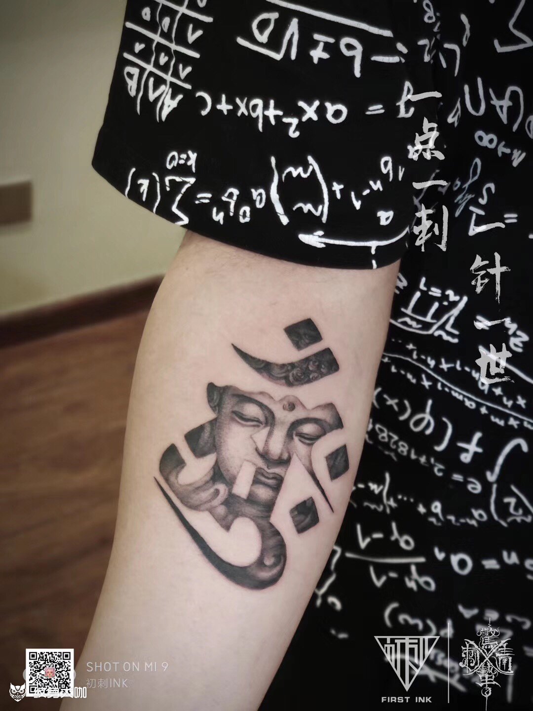 生肖守护佛_纹身图案手稿图片_白鸟的纹身作品集