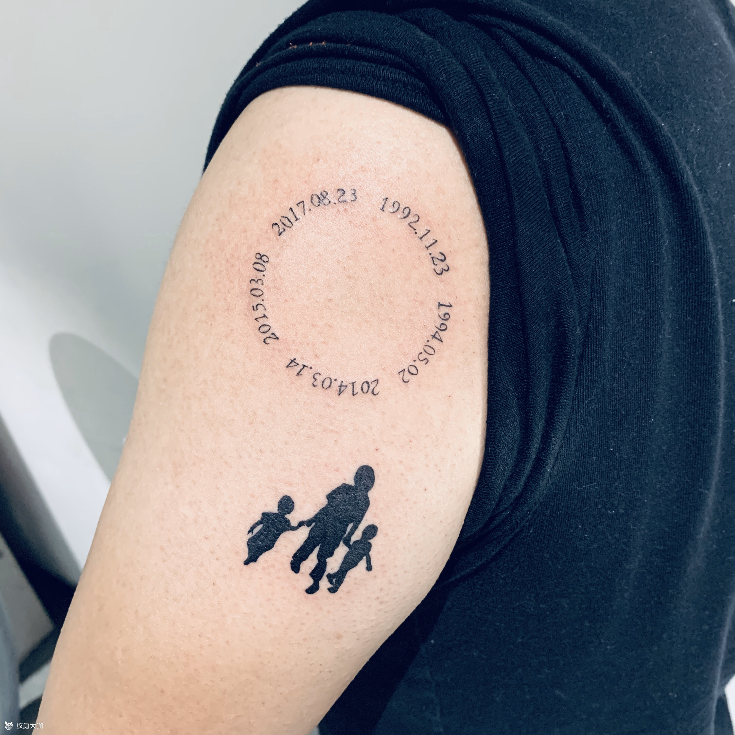 日期情侣纹身四年前刚开店不久_纹身吧社区 - 纹身大咖