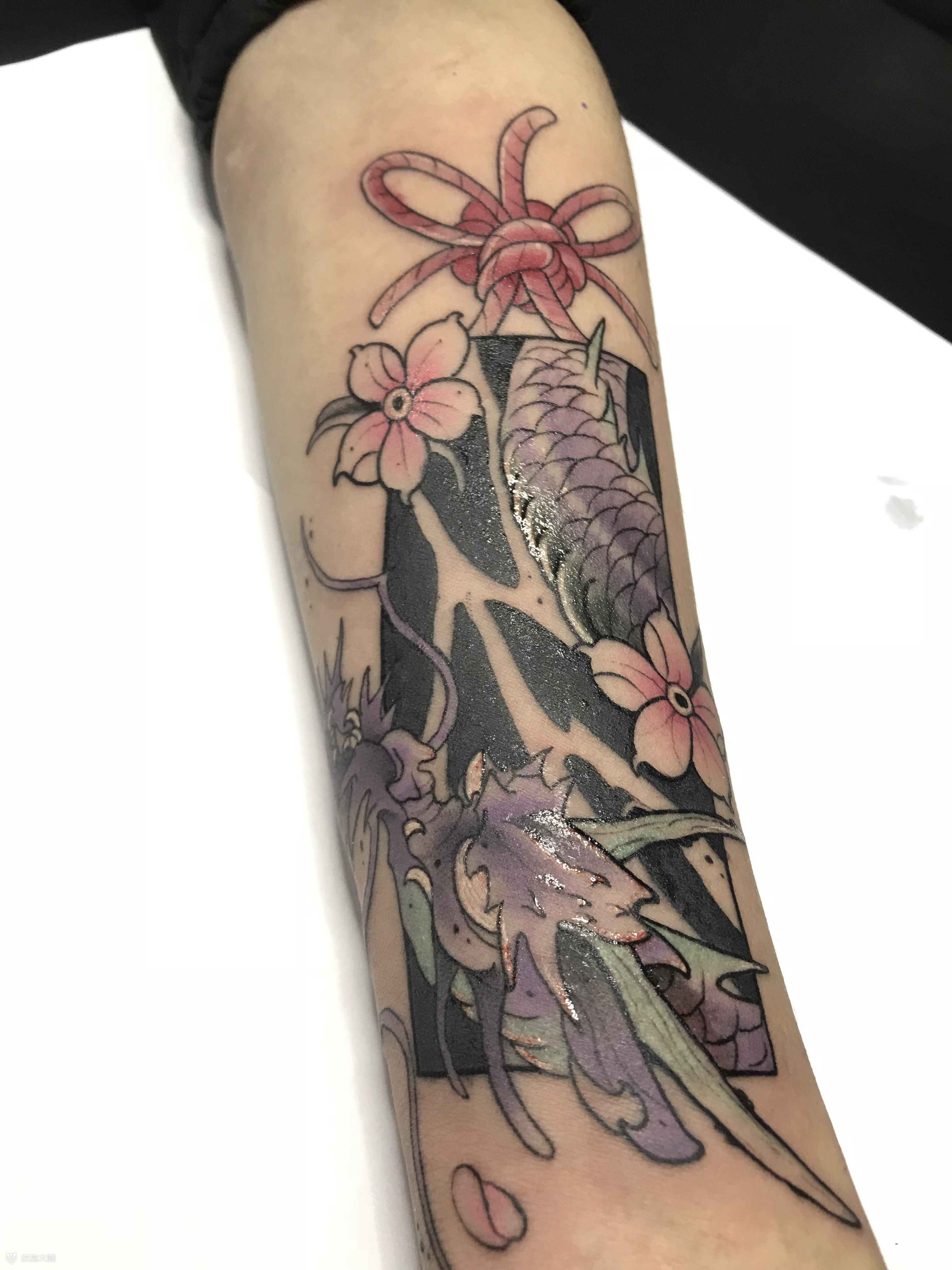 御守_纹身图案手稿图片_言覃荣的纹身作品集