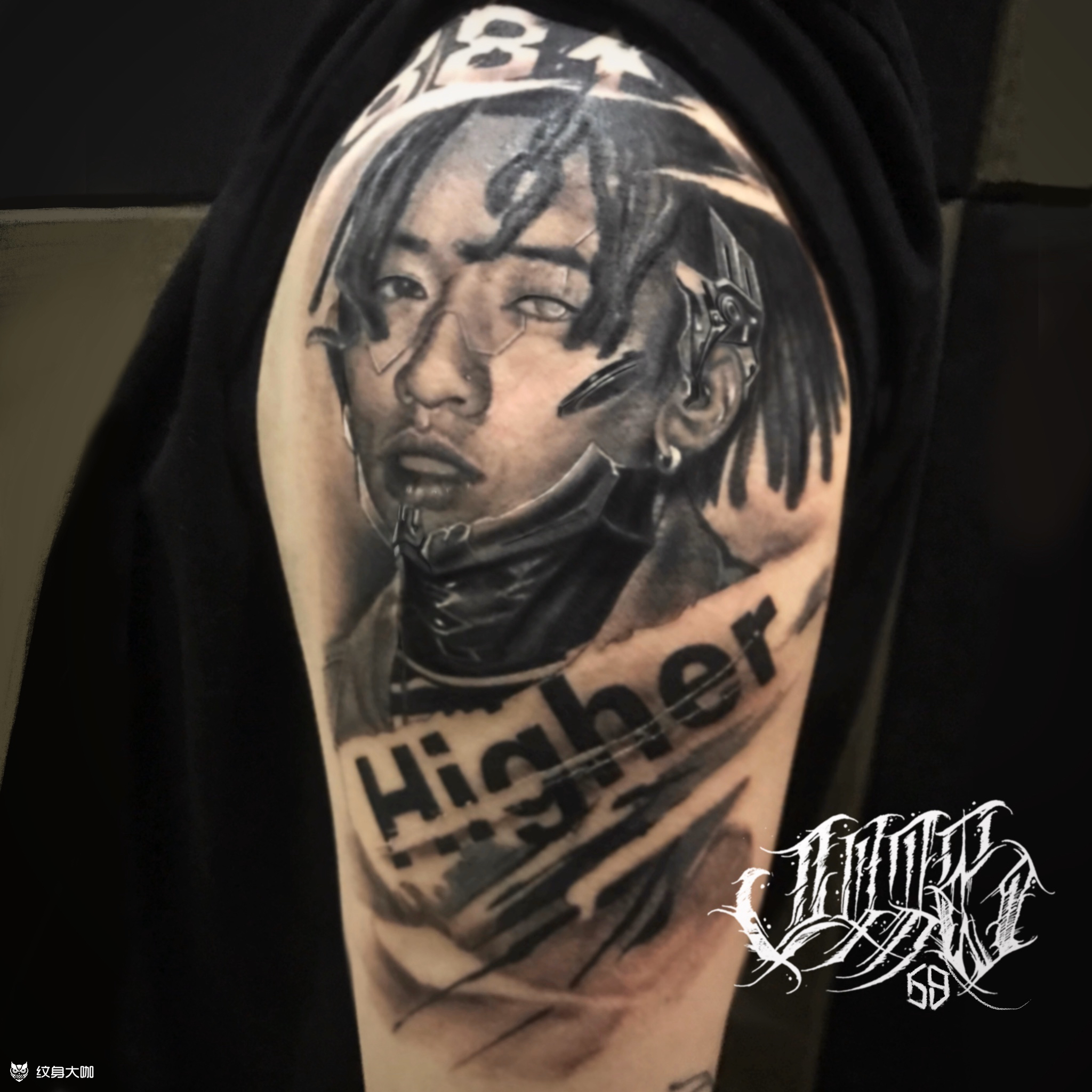马思维_纹身图案手稿图片_山羊罐头的纹身作品集