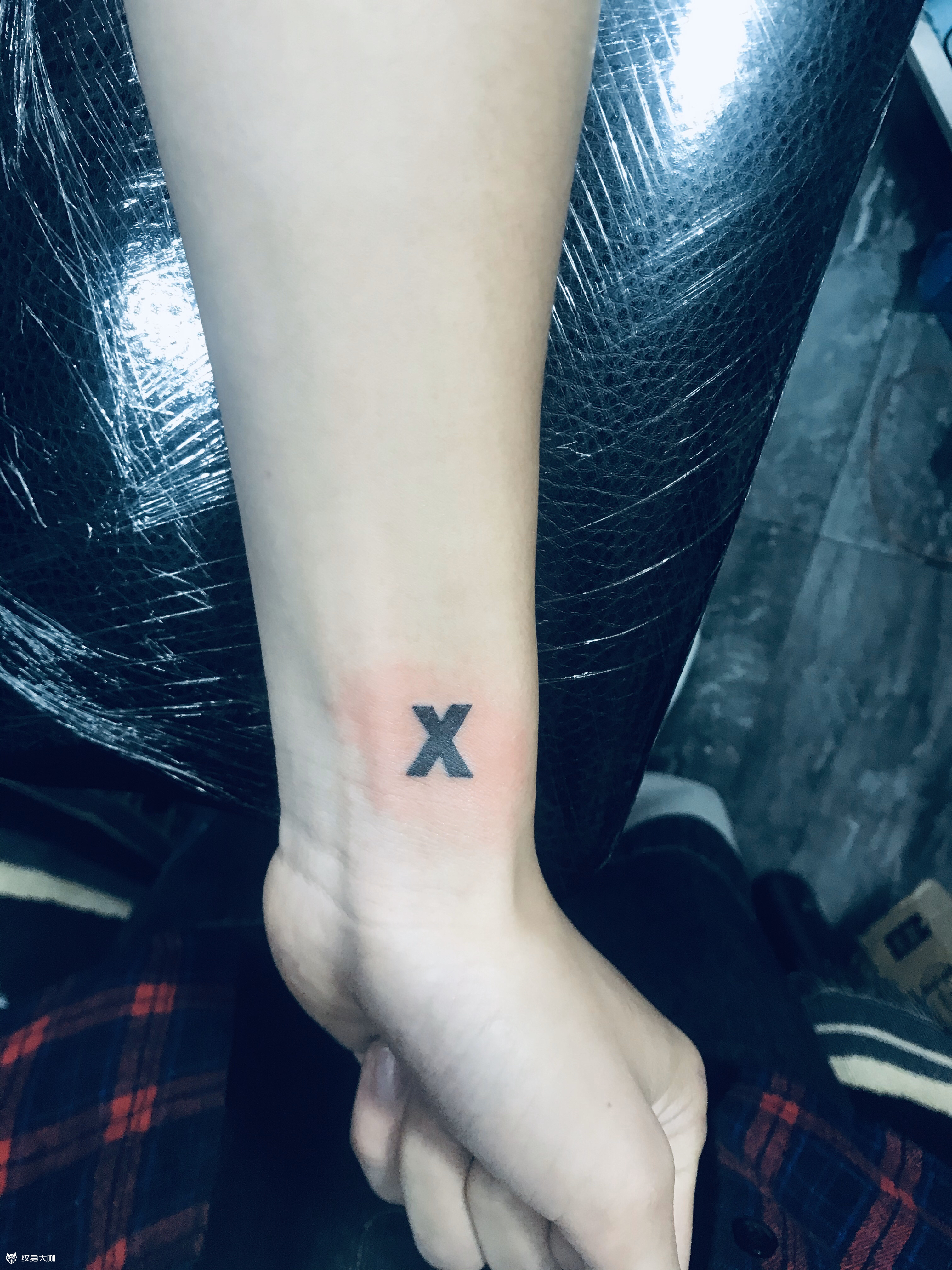 字母系列·x_纹身图案手稿图片_屈振的纹身作品集