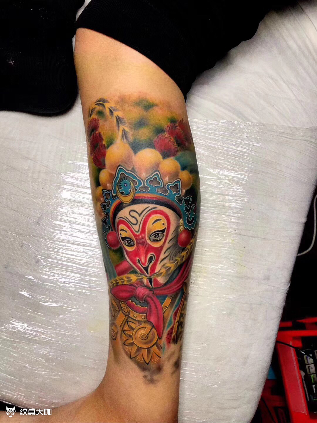 传统悟空脸谱对于咱们中国人来_纹身吧社区 - 纹身大咖