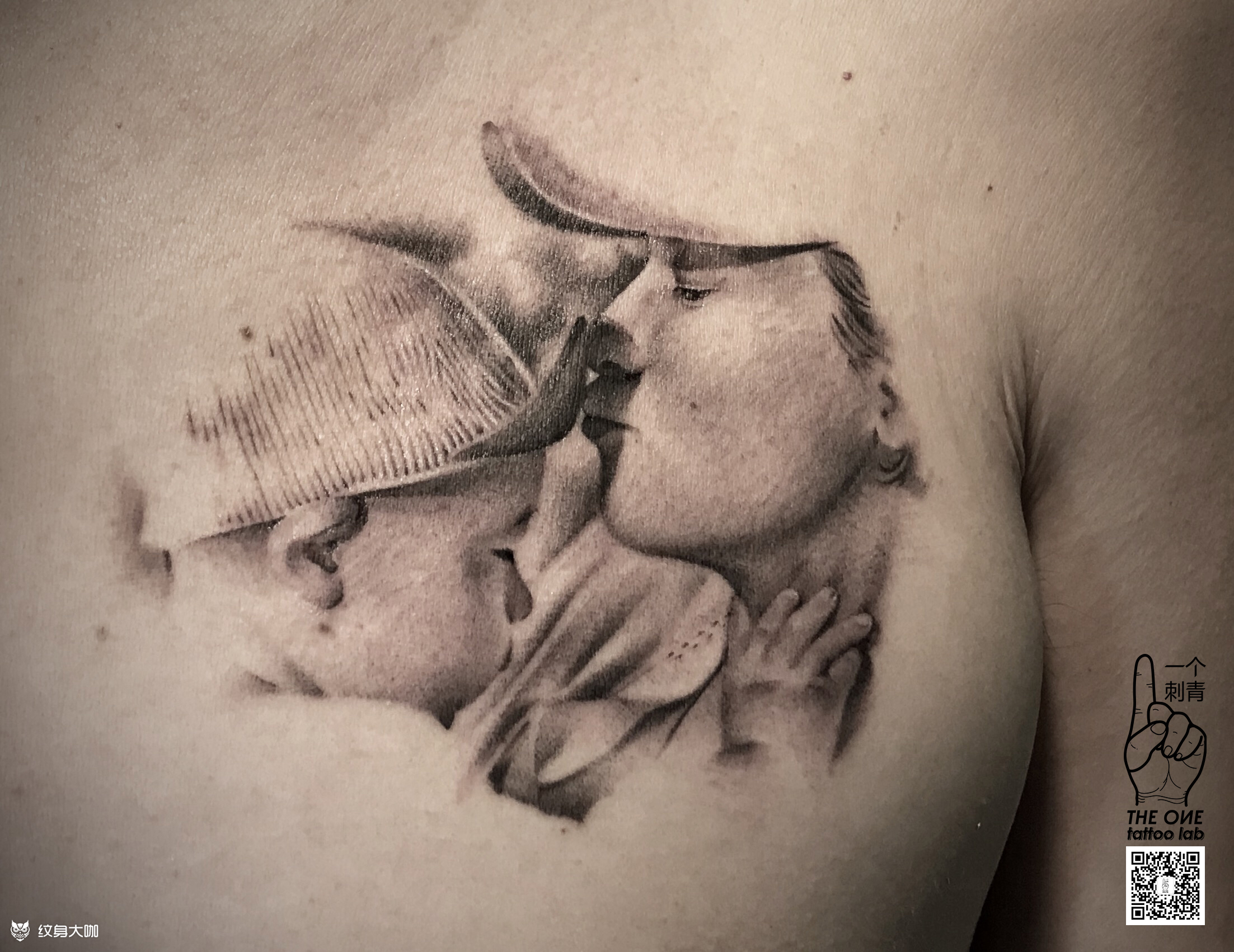 家人_纹身图案手稿图片_法海的纹身作品集