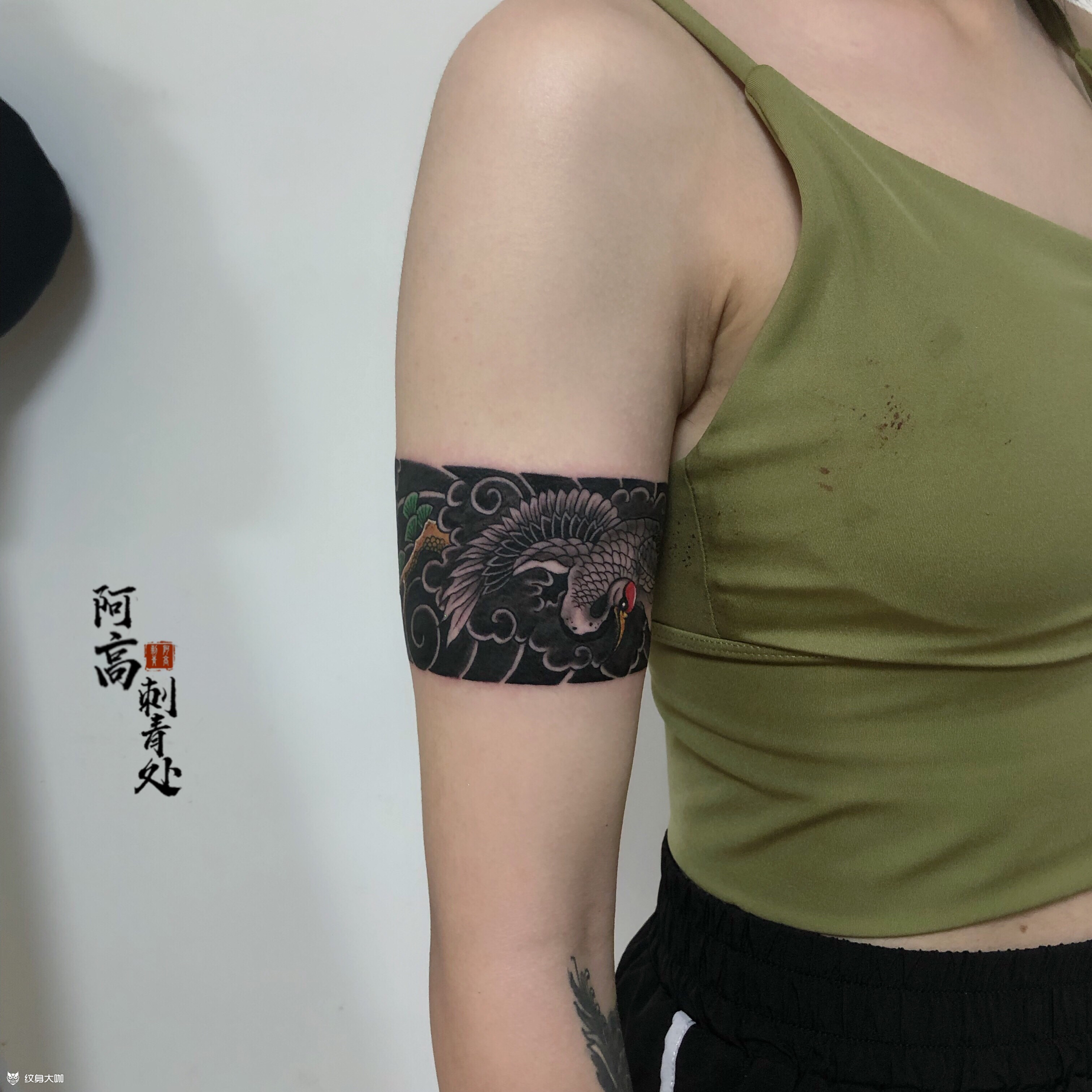 臂环_纹身图案手稿图片_阿高的纹身作品集