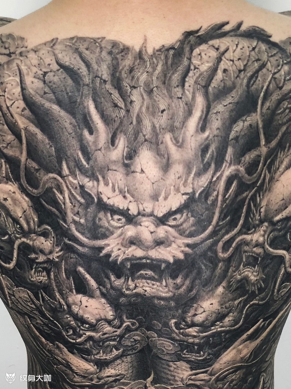 图1-9是我历年来的石雕作_纹身吧社区 - 纹身大咖