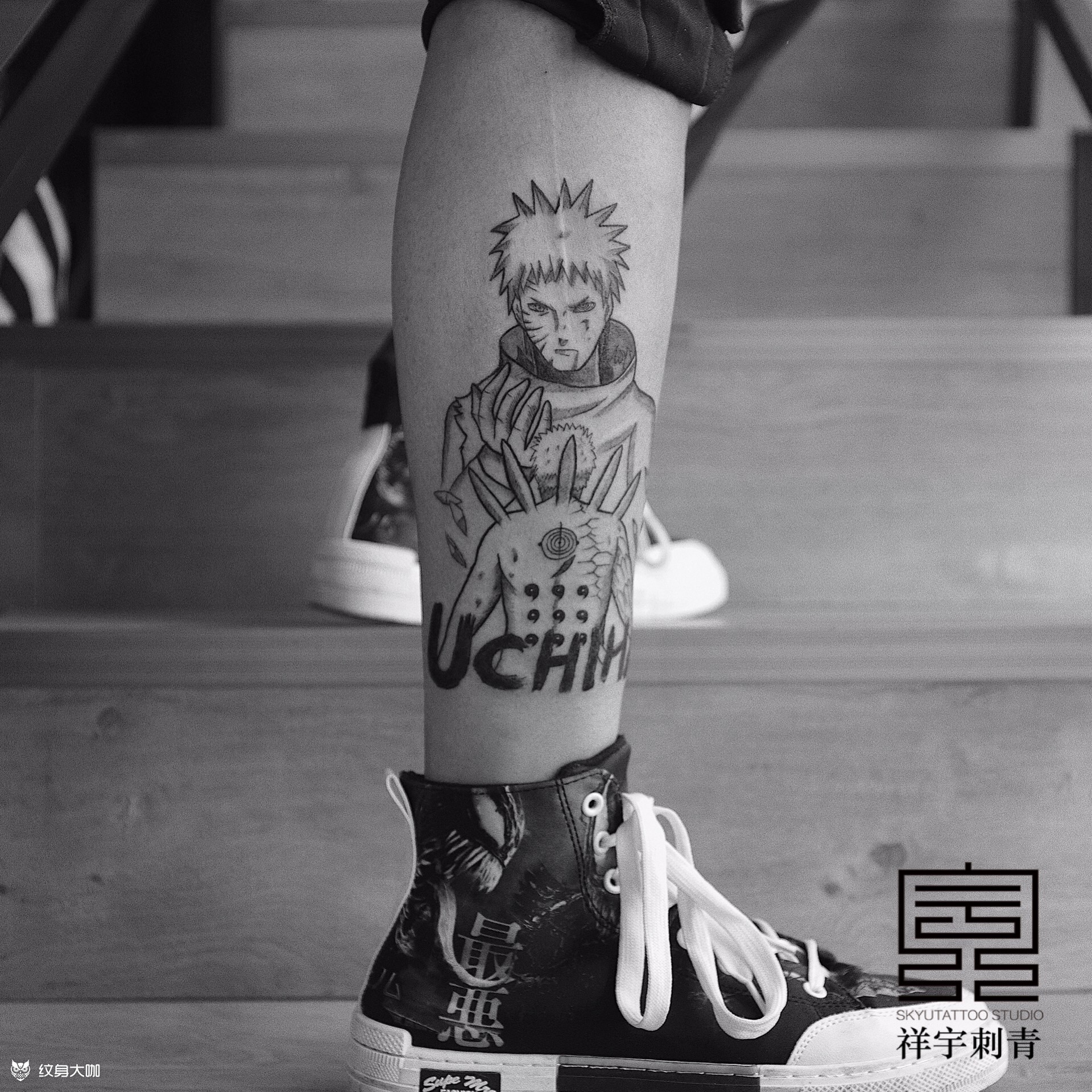 火影,带土_纹身图案手稿图片_tao的纹身作品集