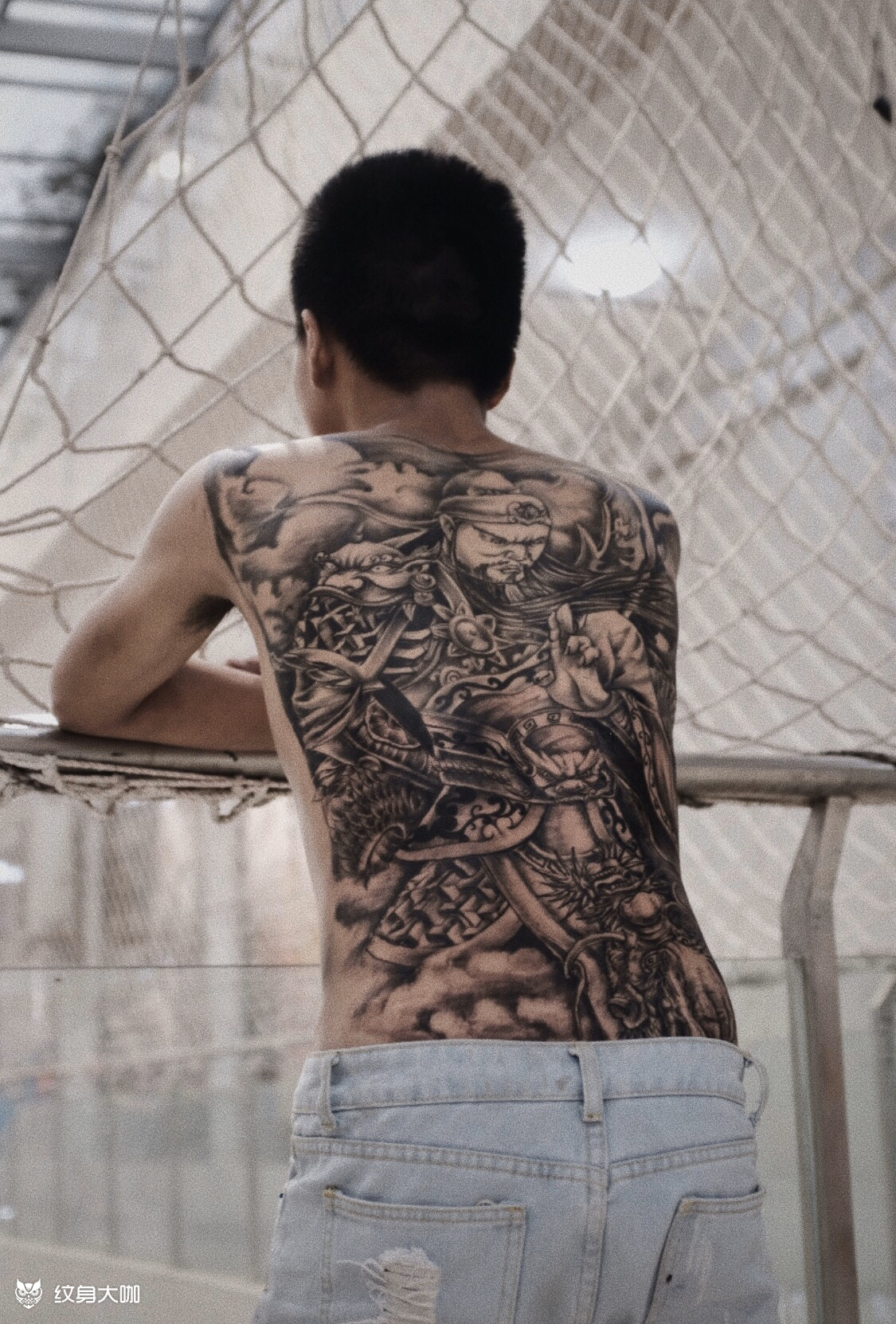 关公_纹身图案手稿图片_秦克义的纹身作品集