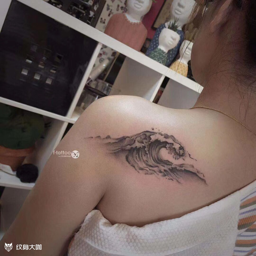 纹身图案手稿图片_许有飞的纹身作品集