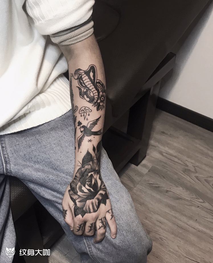 old school花臂特别_纹身吧社区 - 纹身大咖