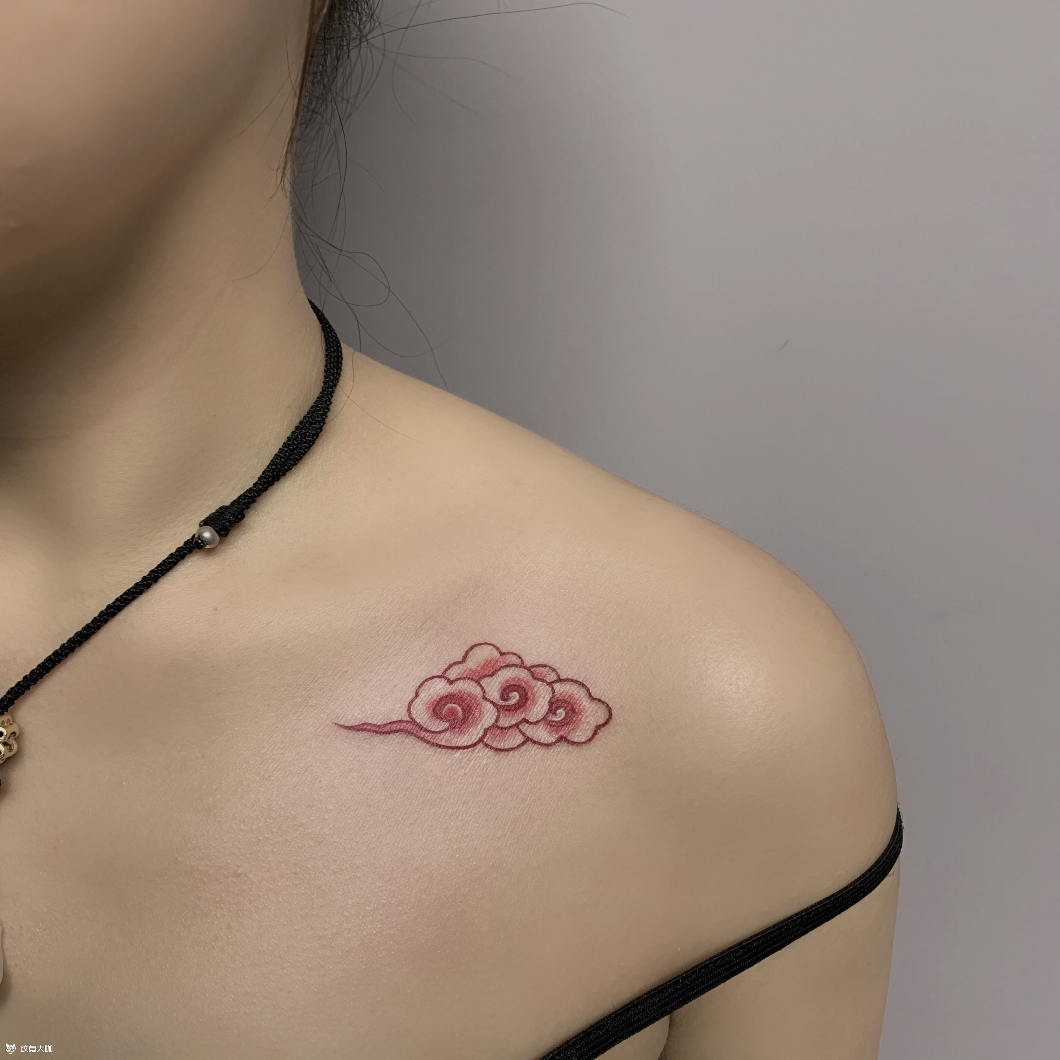 祥云_纹身图案手稿图片_晓鹏的纹身作品集