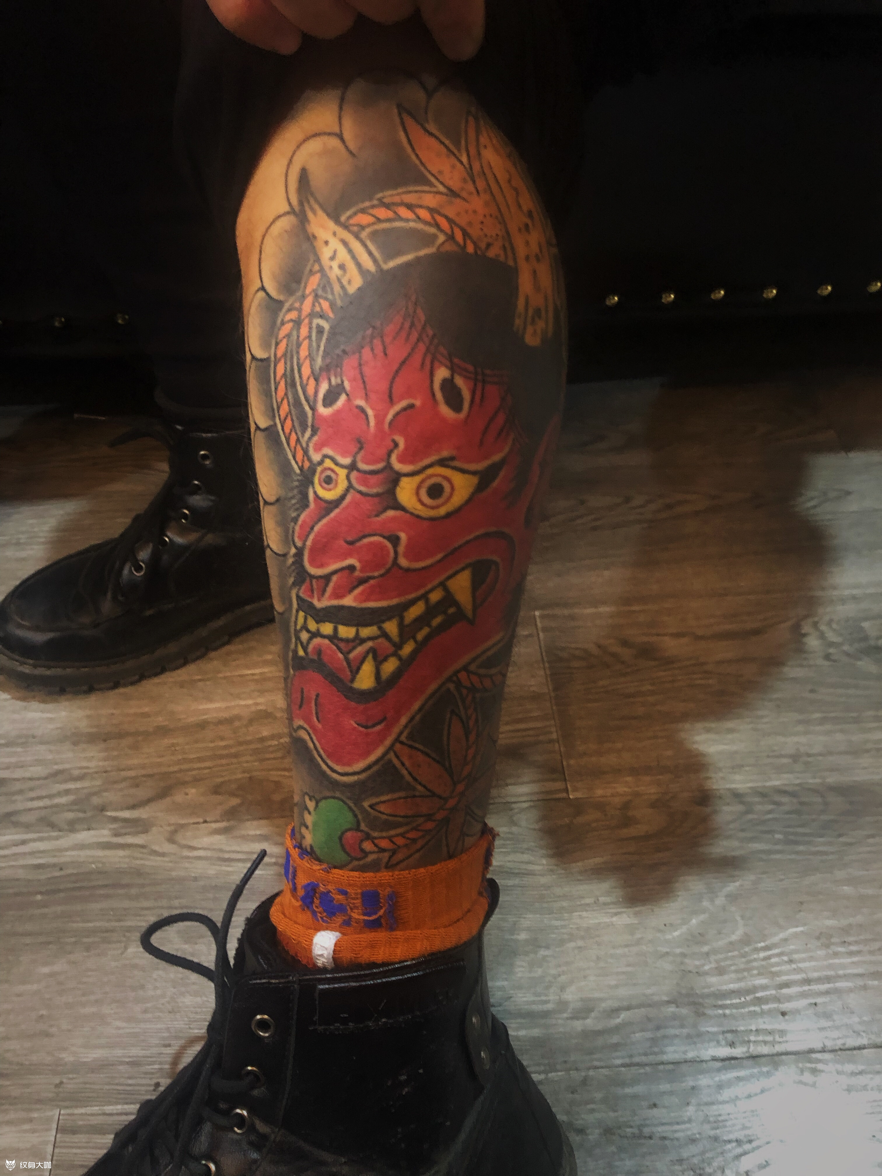 机_纹身图案手稿图片_天狗纹身的纹身作品集