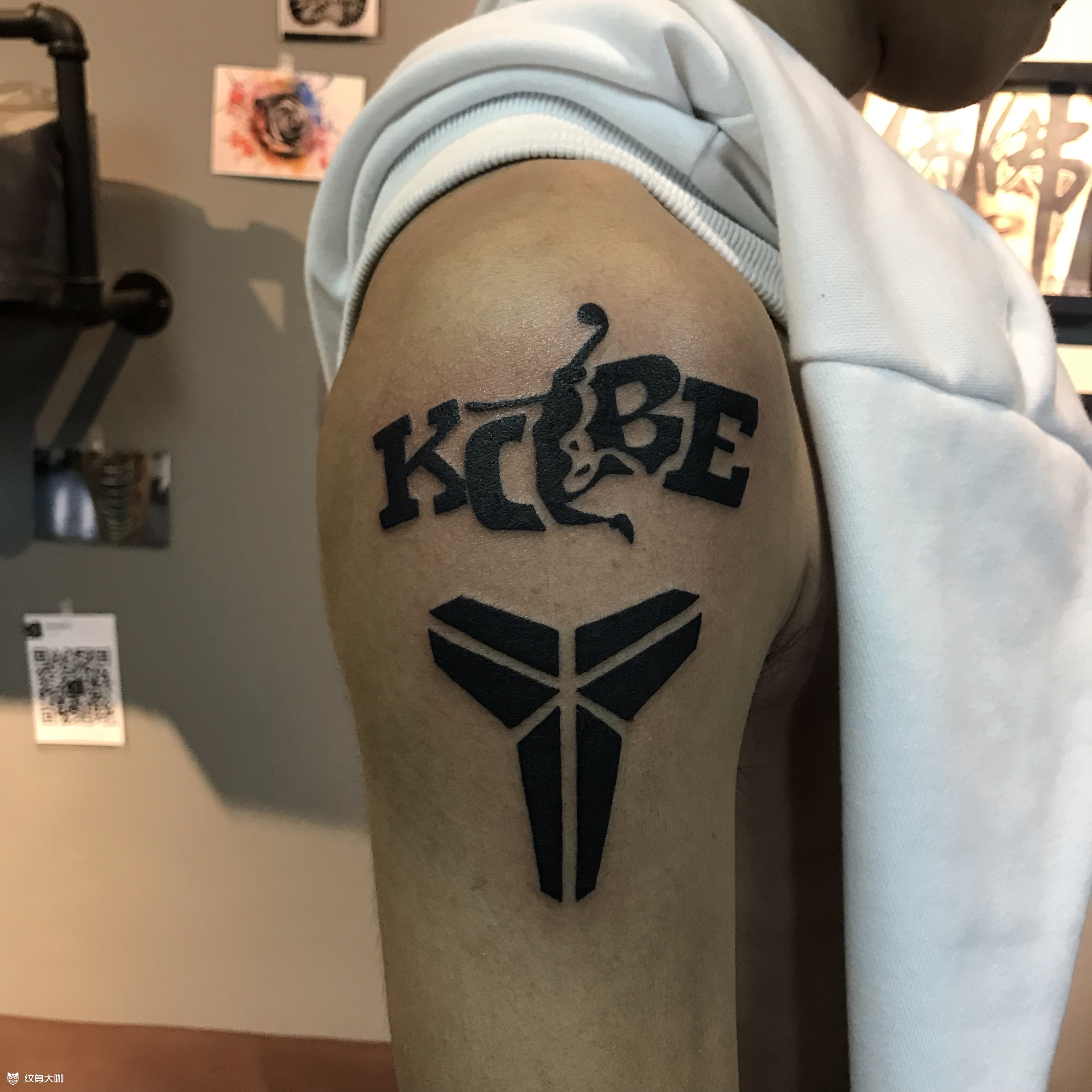 科比_纹身图案手稿图片_浩子的纹身作品集