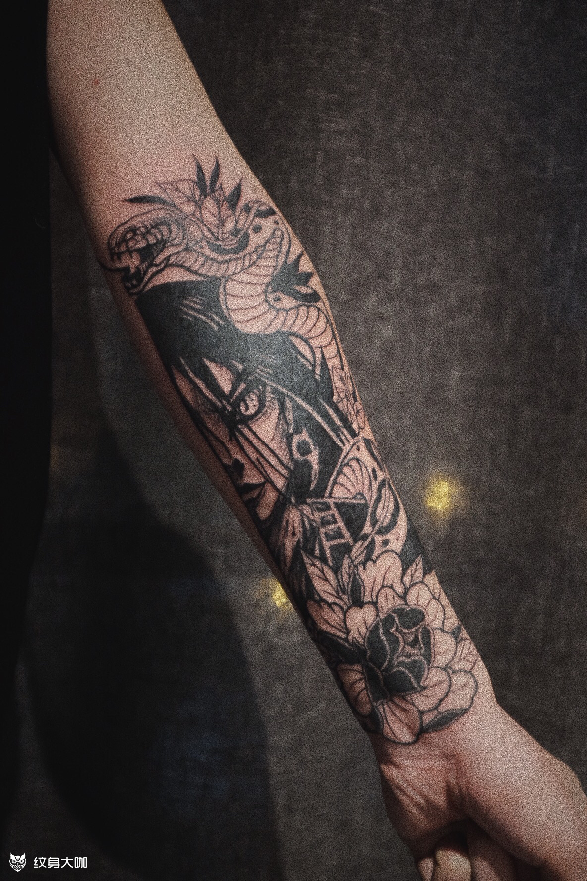 火影 大蛇丸_纹身图案手稿图片_秦克义的纹身作品集