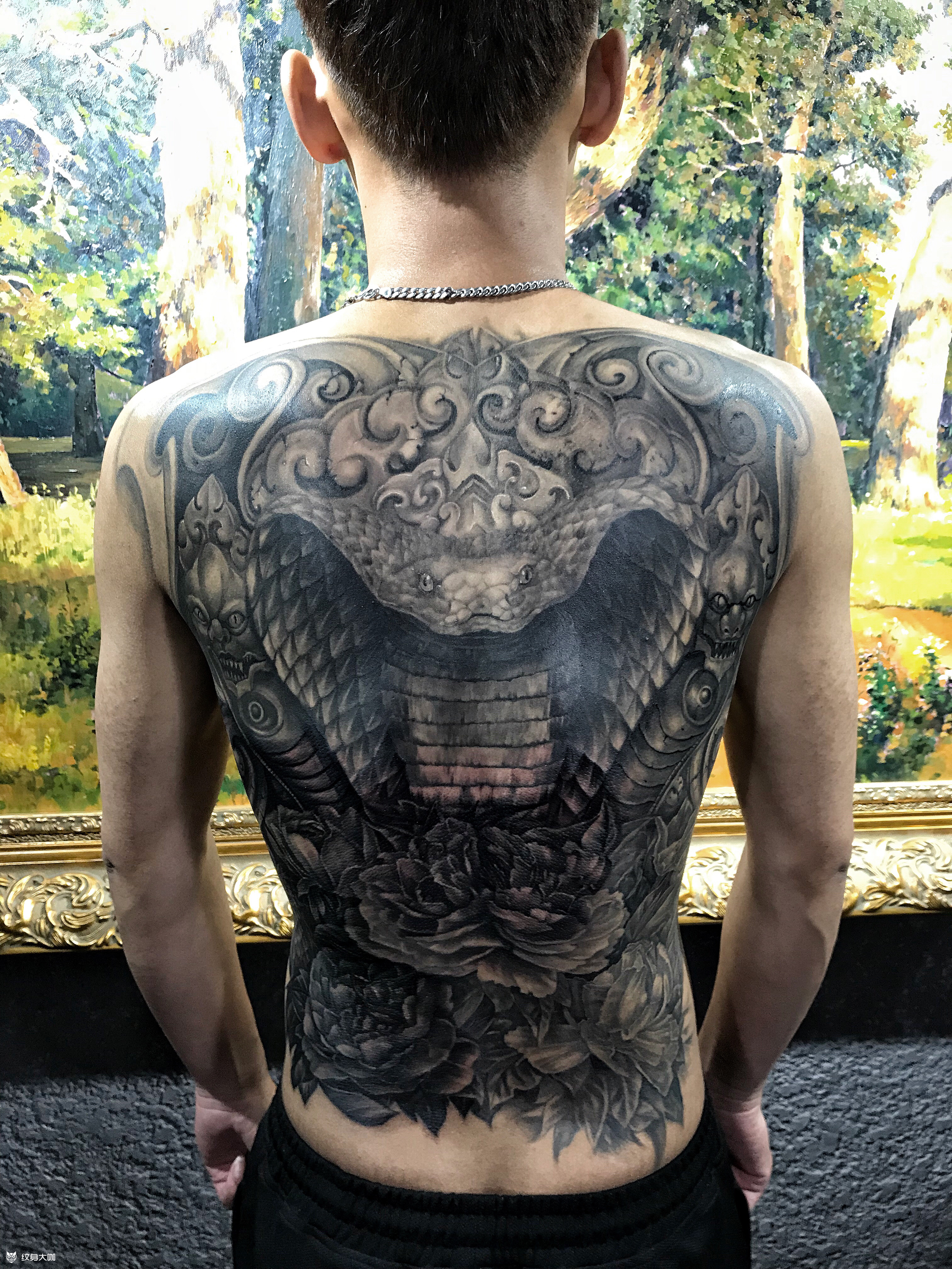 眼镜蛇_纹身图案手稿图片_god-tattoo的纹身作品集