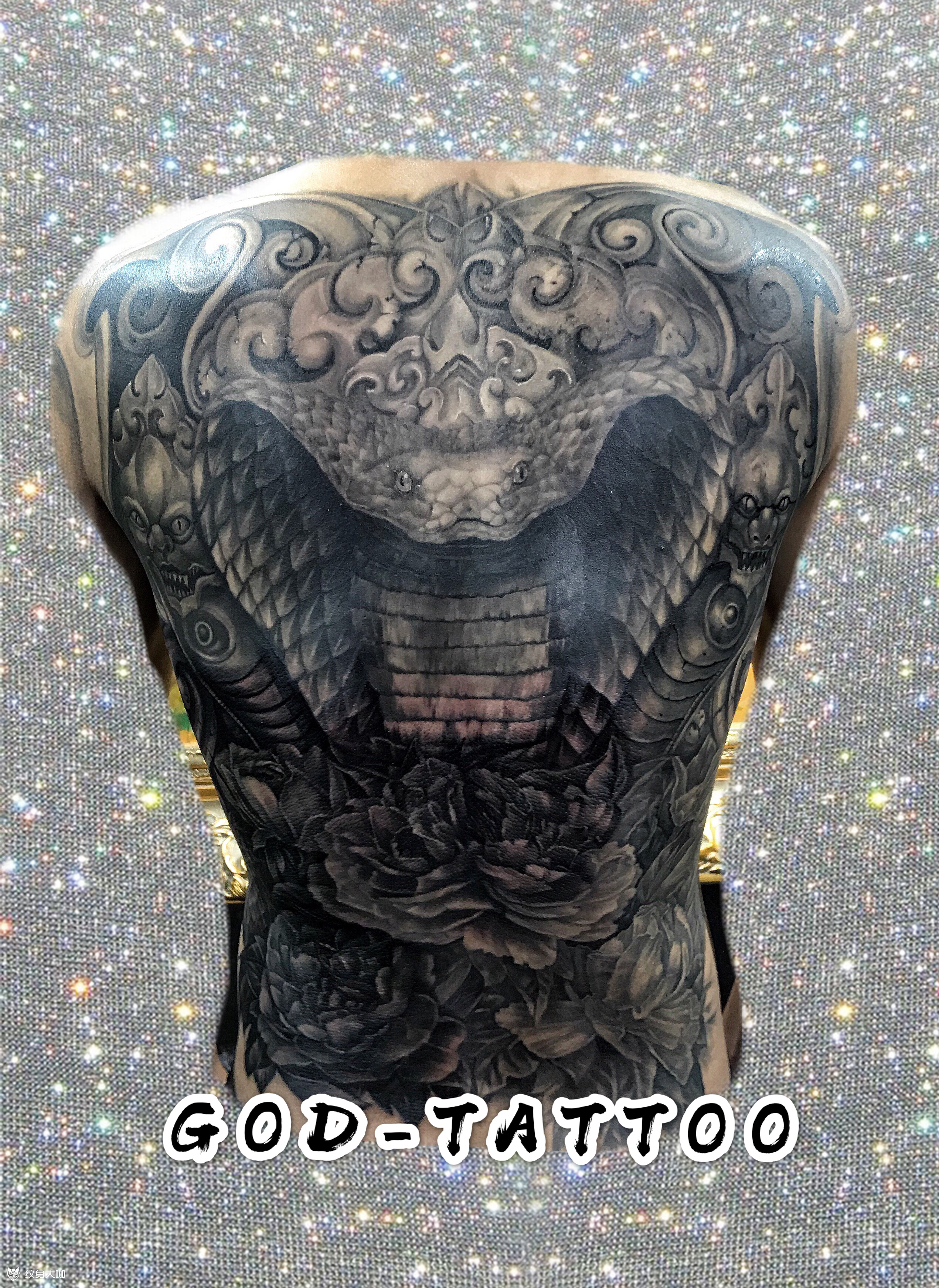 本人作品模仿[抱拳]岳恒老师_纹身吧社区 - 纹身大咖