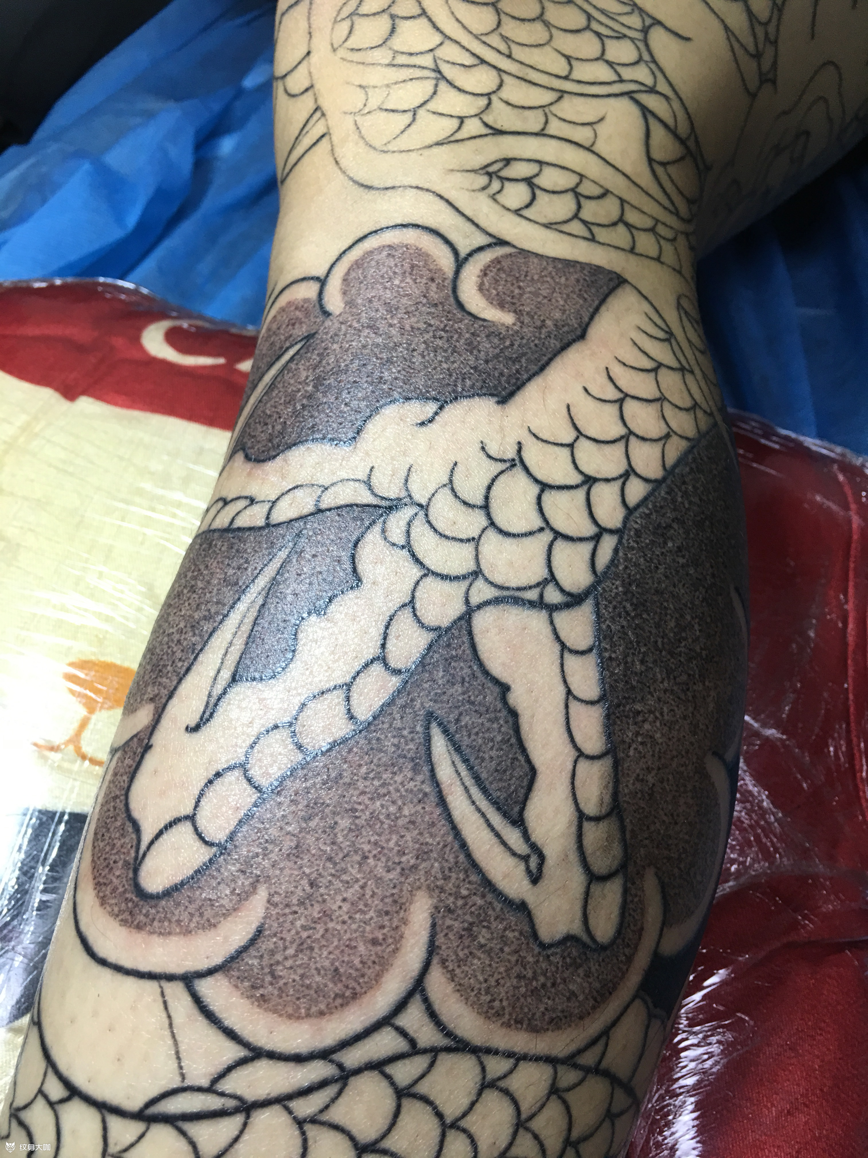 老传统_纹身图案手稿图片_广州伦常的纹身作品集