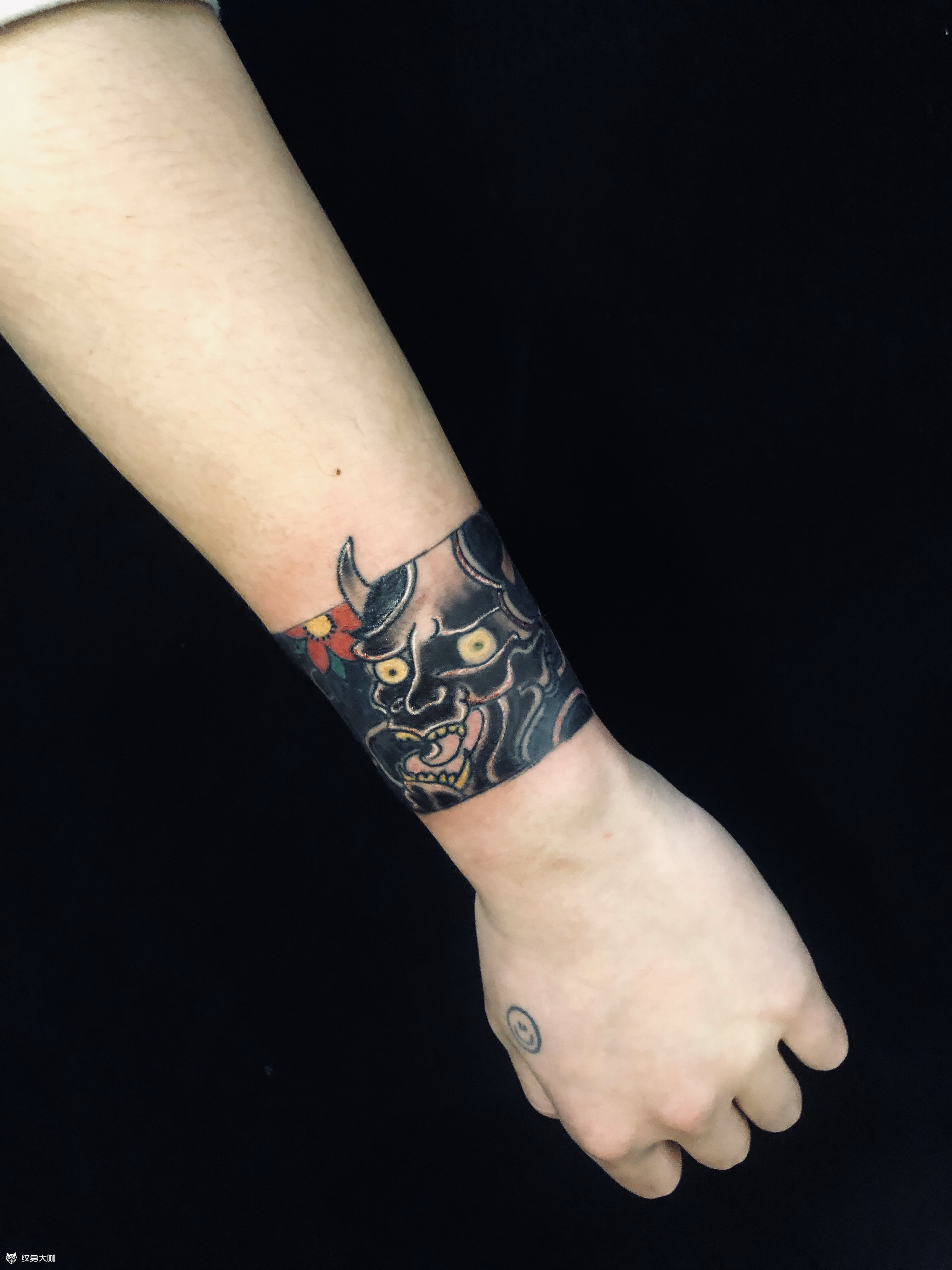 日系臂环_纹身图案手稿图片_式远的纹身作品集