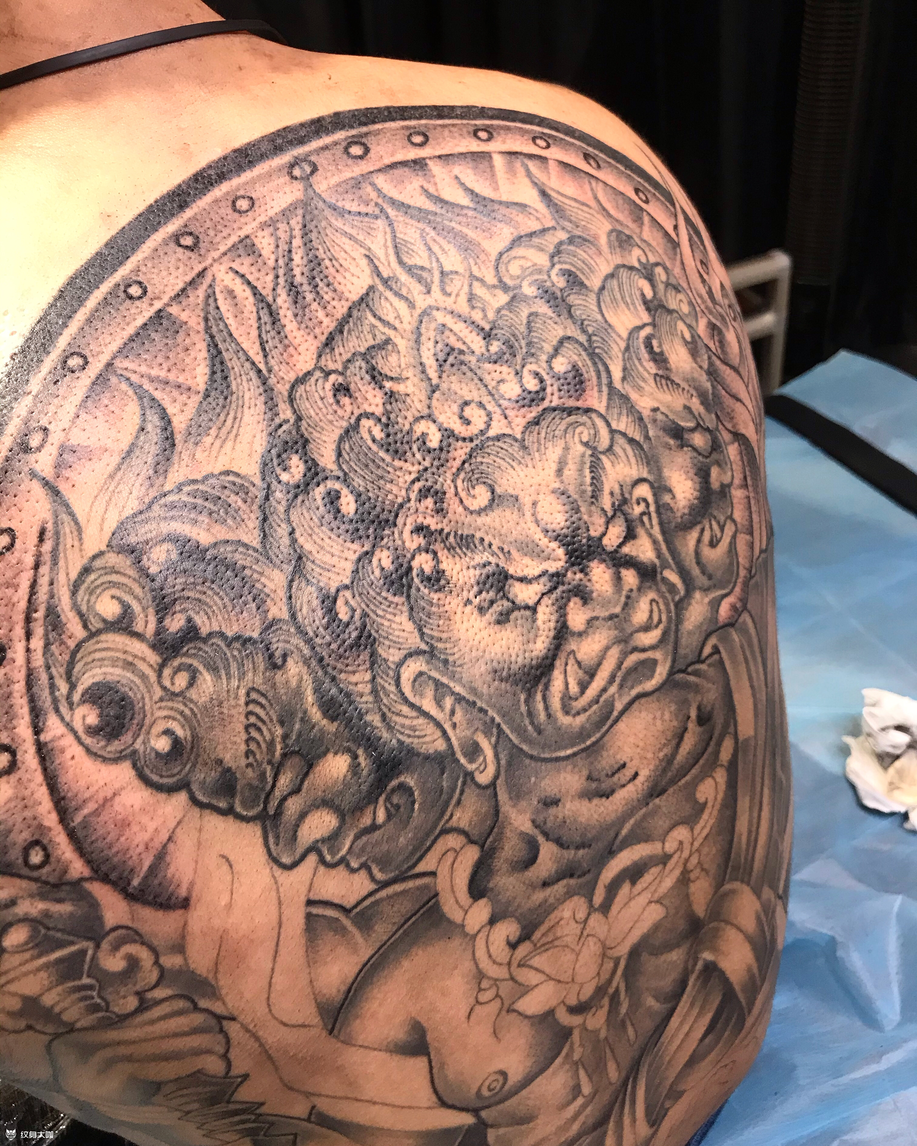 阿修罗 #待续 959895_纹身图案手稿图片_黄建铭(浤森)的纹身