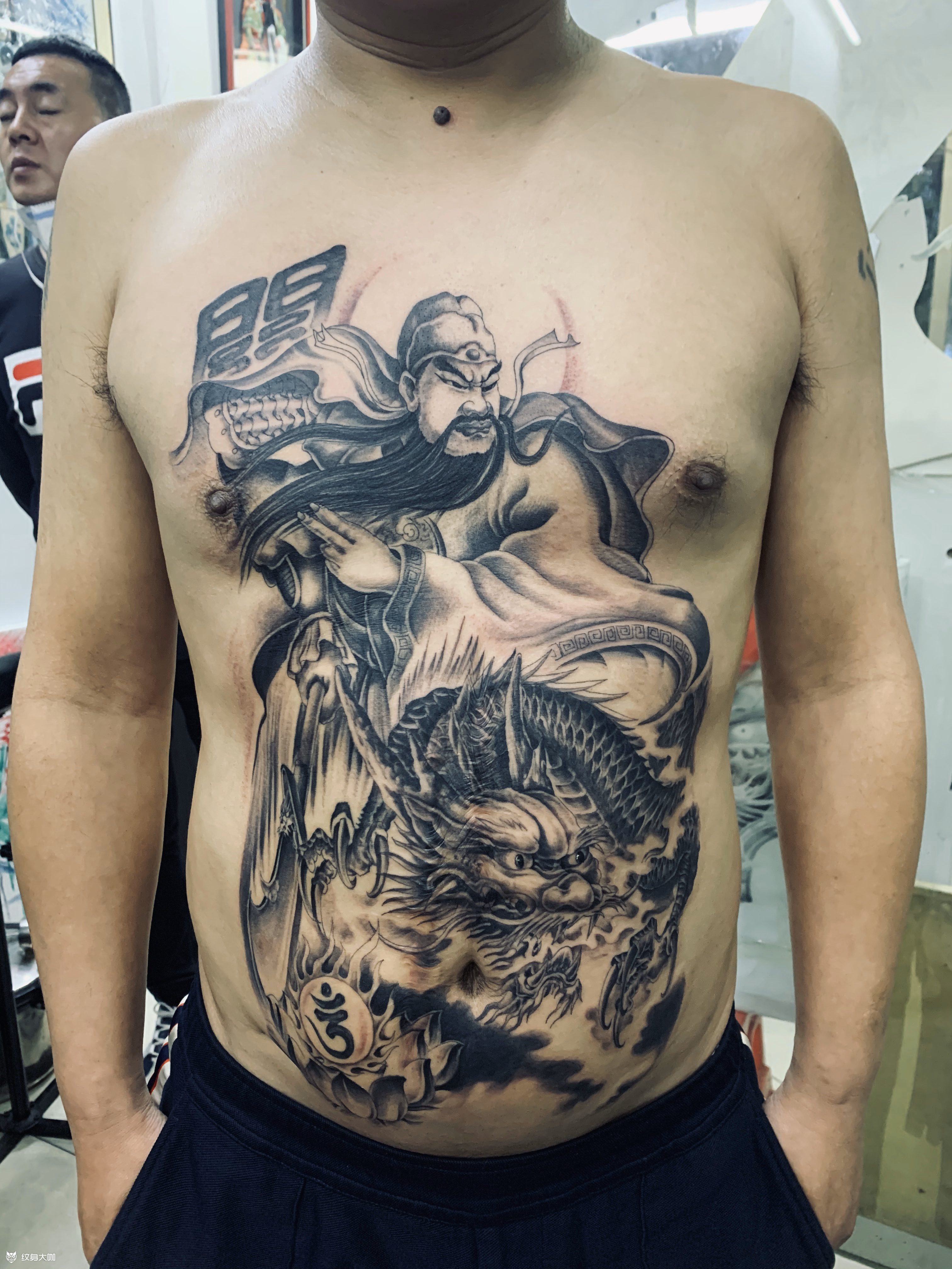 关公_纹身图案手稿图片_阳丹的纹身作品集