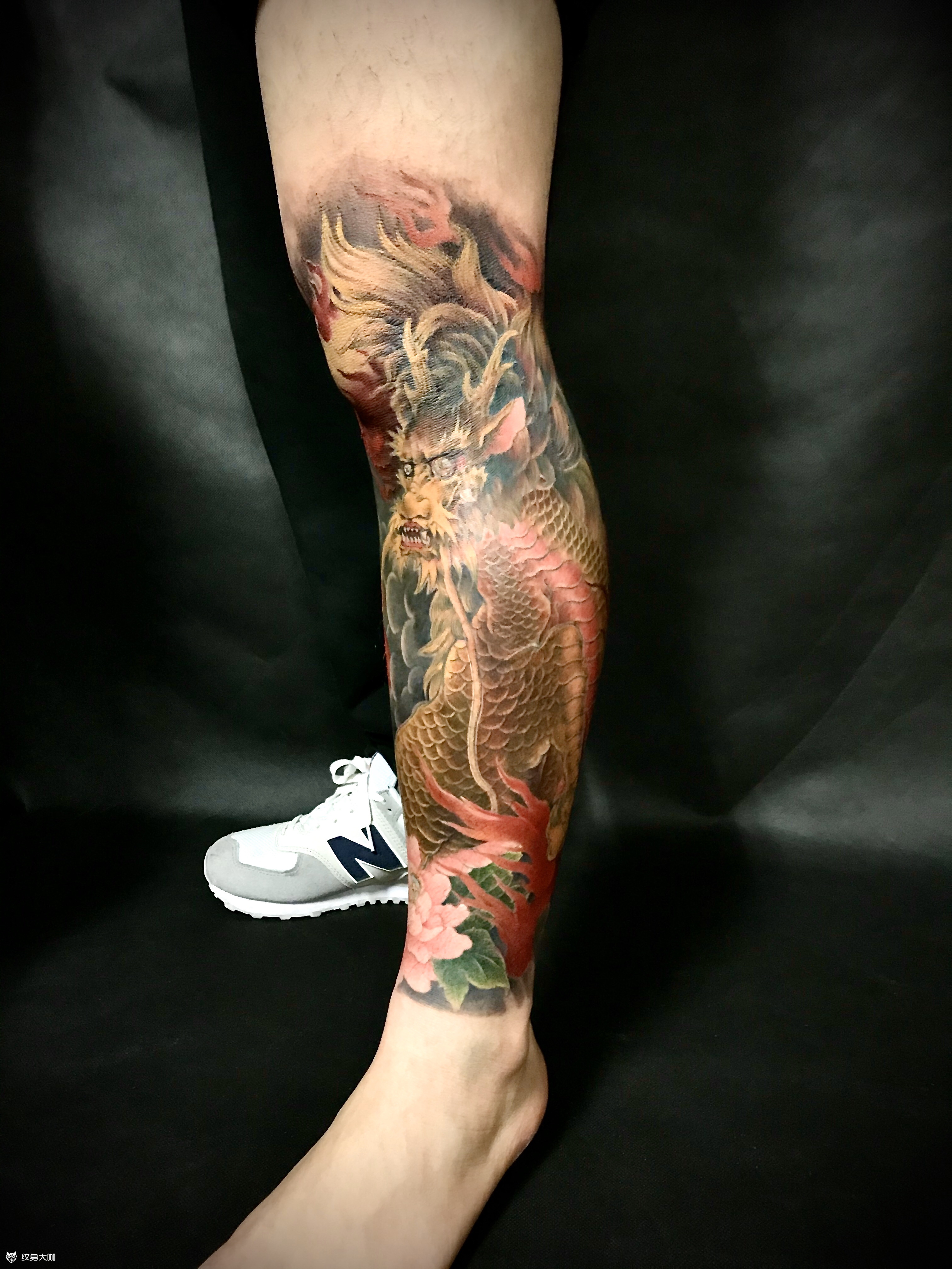 龙马前后有一年多了!客人因为_纹身吧社区 - 纹身大咖