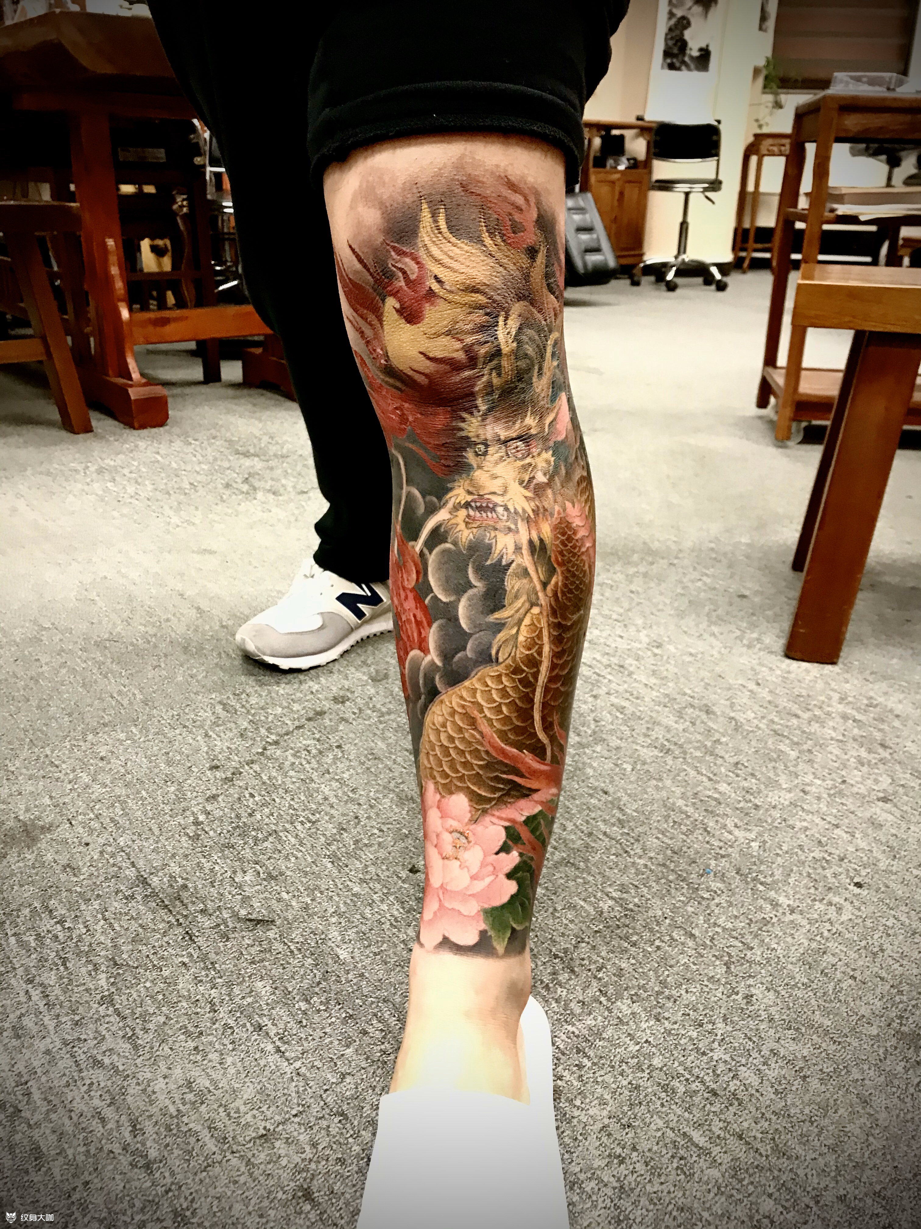 龙马前后有一年多了!客人因为_纹身吧社区 - 纹身大咖
