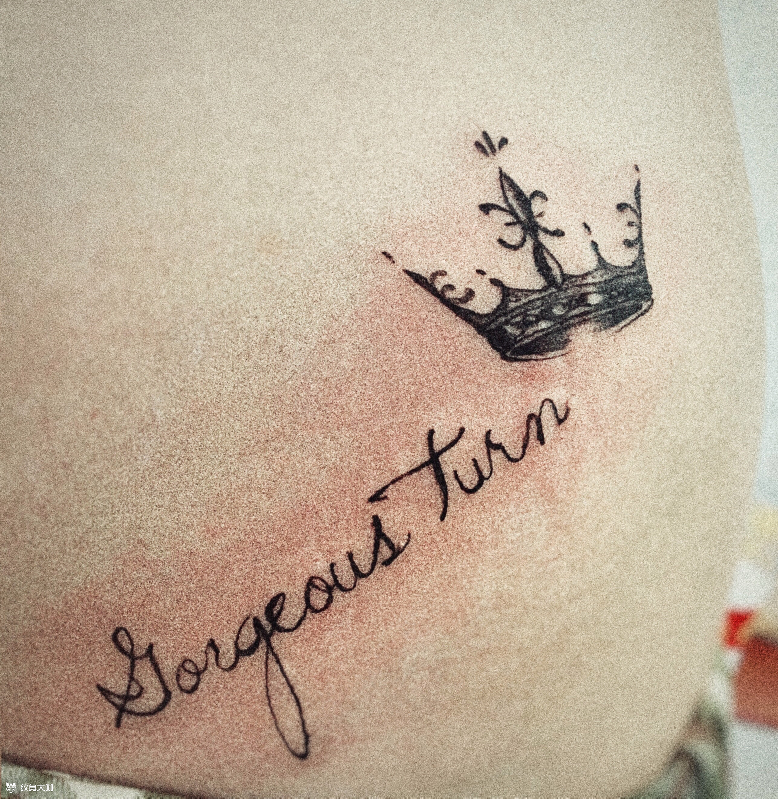 小清新英文_纹身图案手稿图片_martin的纹身作品集