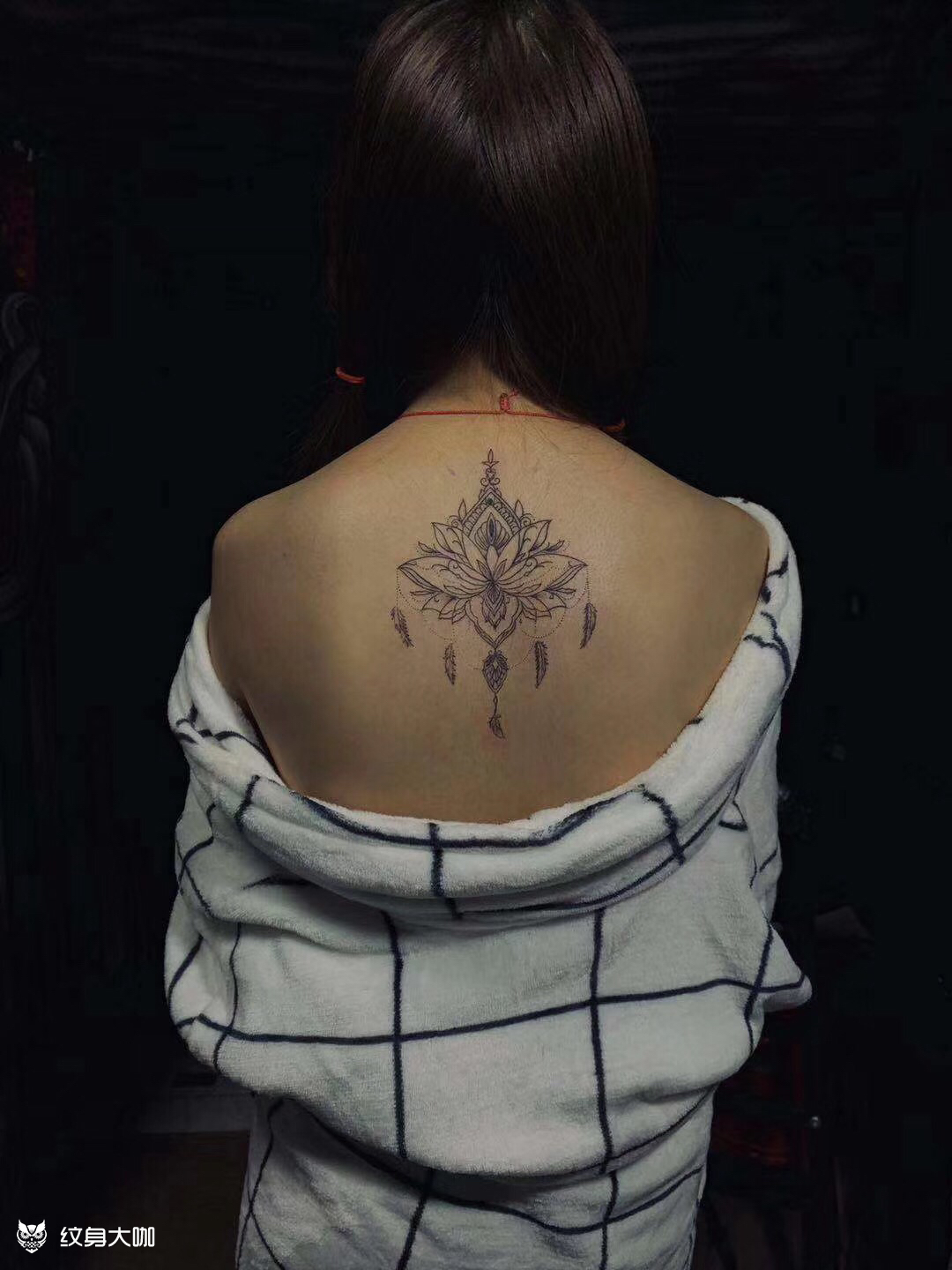 曼陀罗_纹身图案手稿图片_张浈贤的纹身作品集