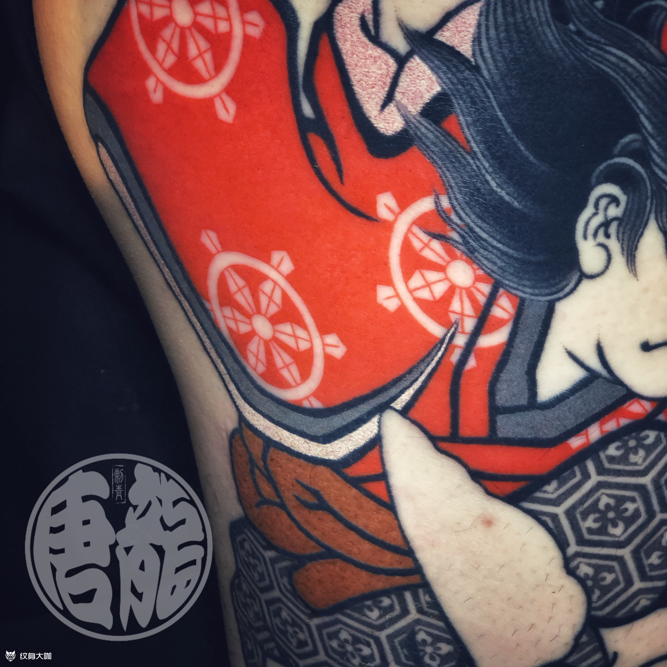 鬼若丸治锦鲤61唐龙毛毛 今_纹身吧社区 - 纹身大咖