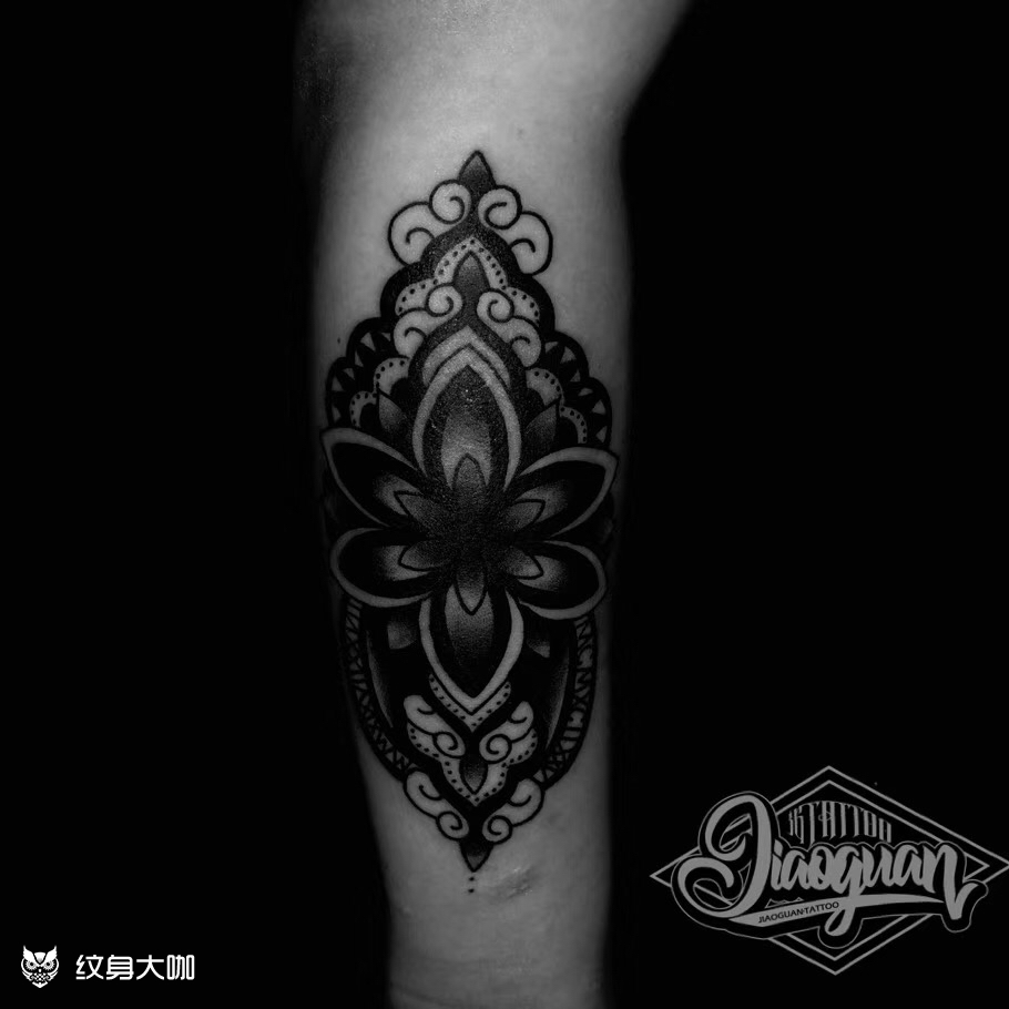 图腾_纹身图案手稿图片_jiuer-九儿94的纹身作品集