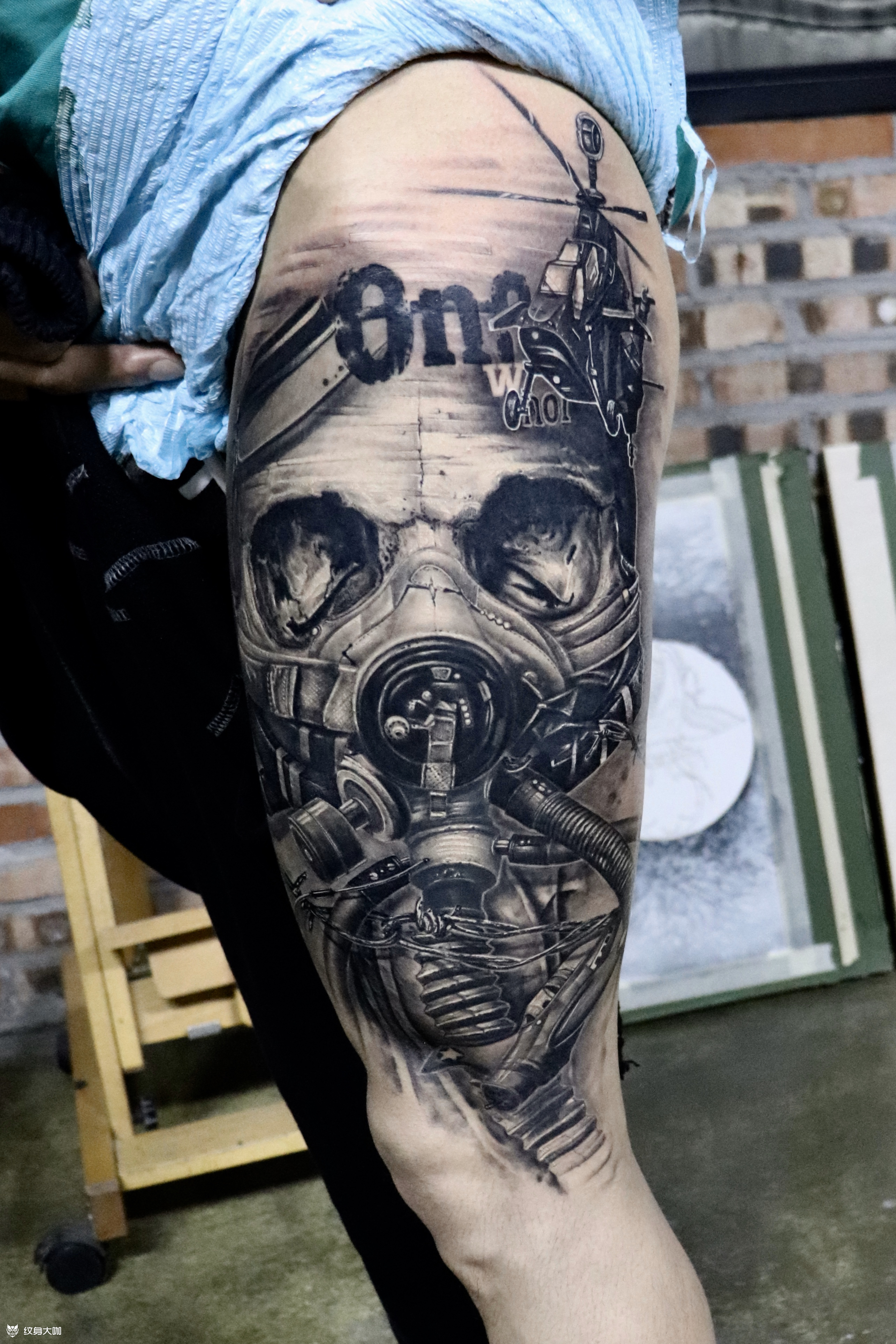 反战_纹身图案手稿图片_古颜的纹身作品集