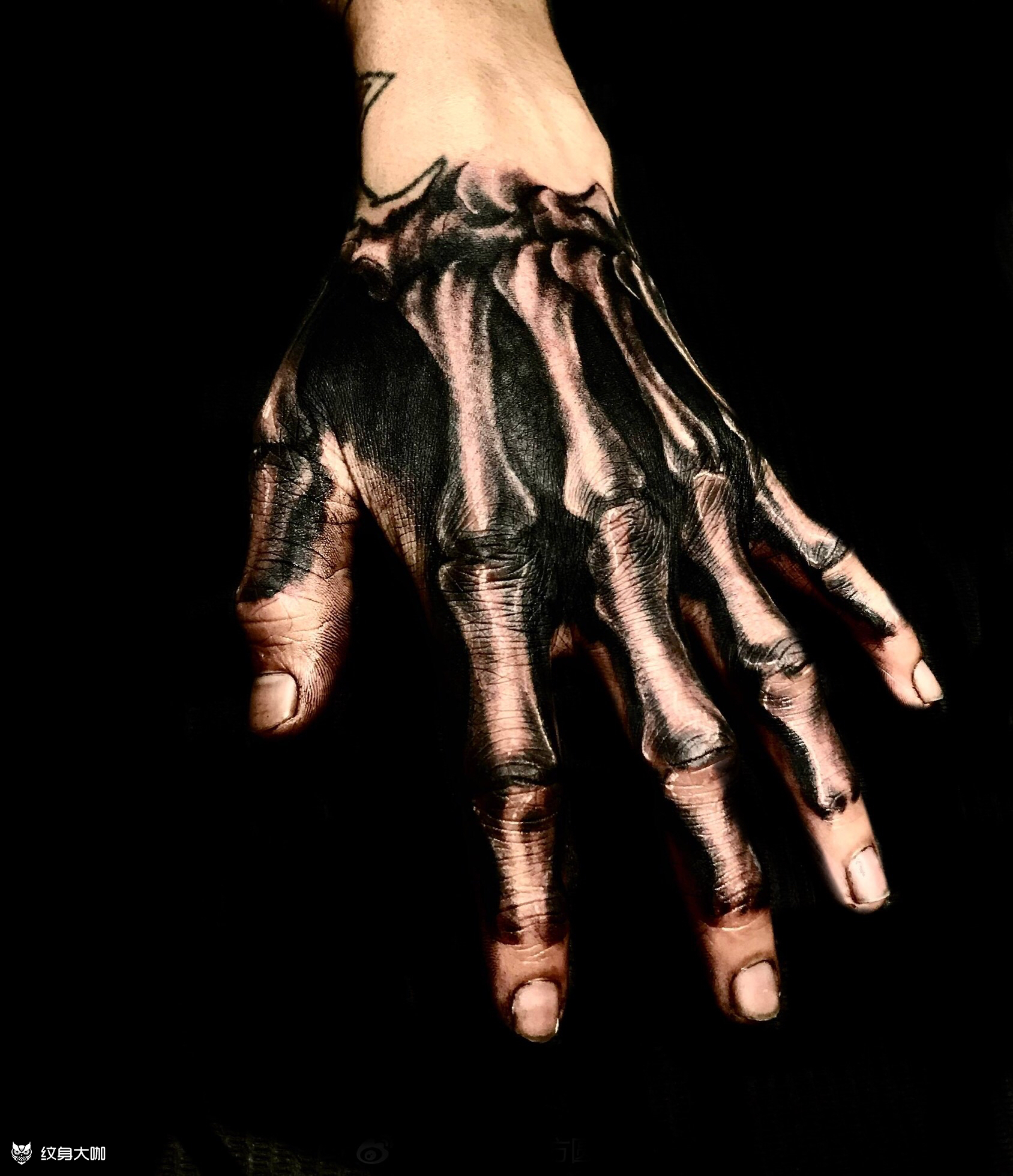混沌作品集_纹身图案手稿图片_尸比米的纹身作品集