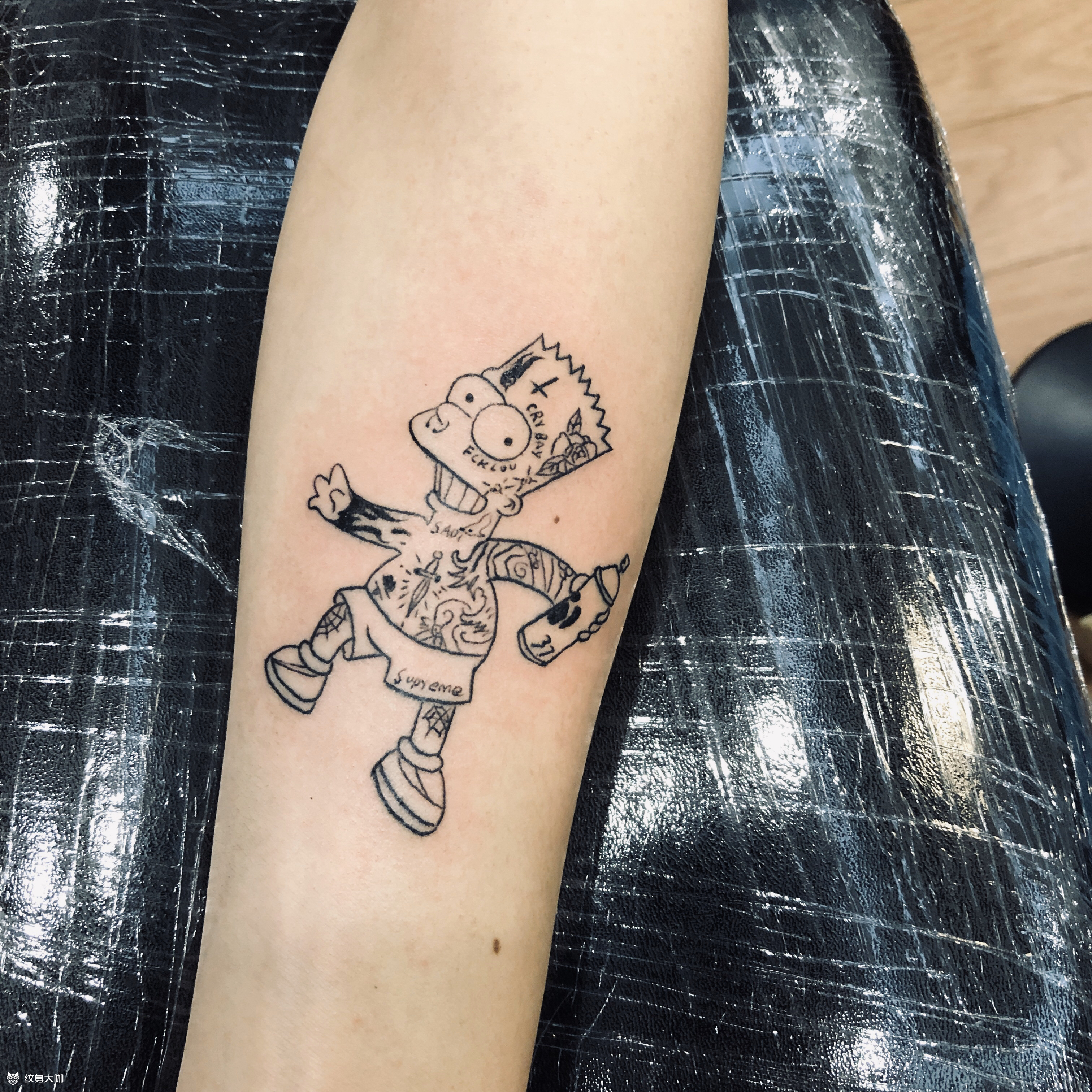 辛普森_纹身吧社区 - 纹身大咖