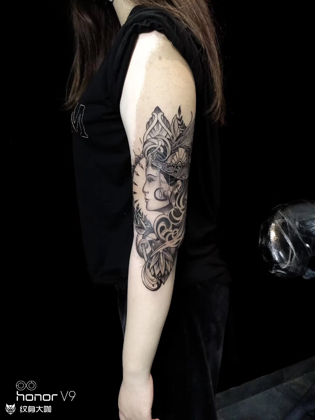 胎记覆盖_纹身图案手稿图片_陈新的纹身作品集