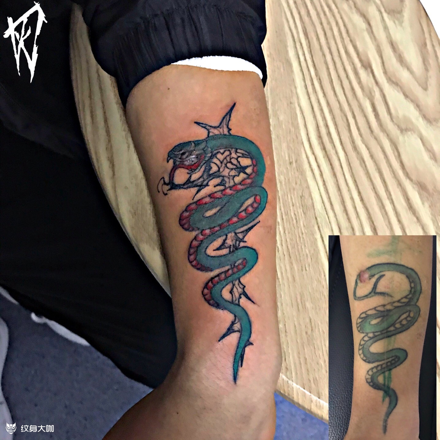 97_纹身图案手稿图片_灰牙文身的纹身作品集