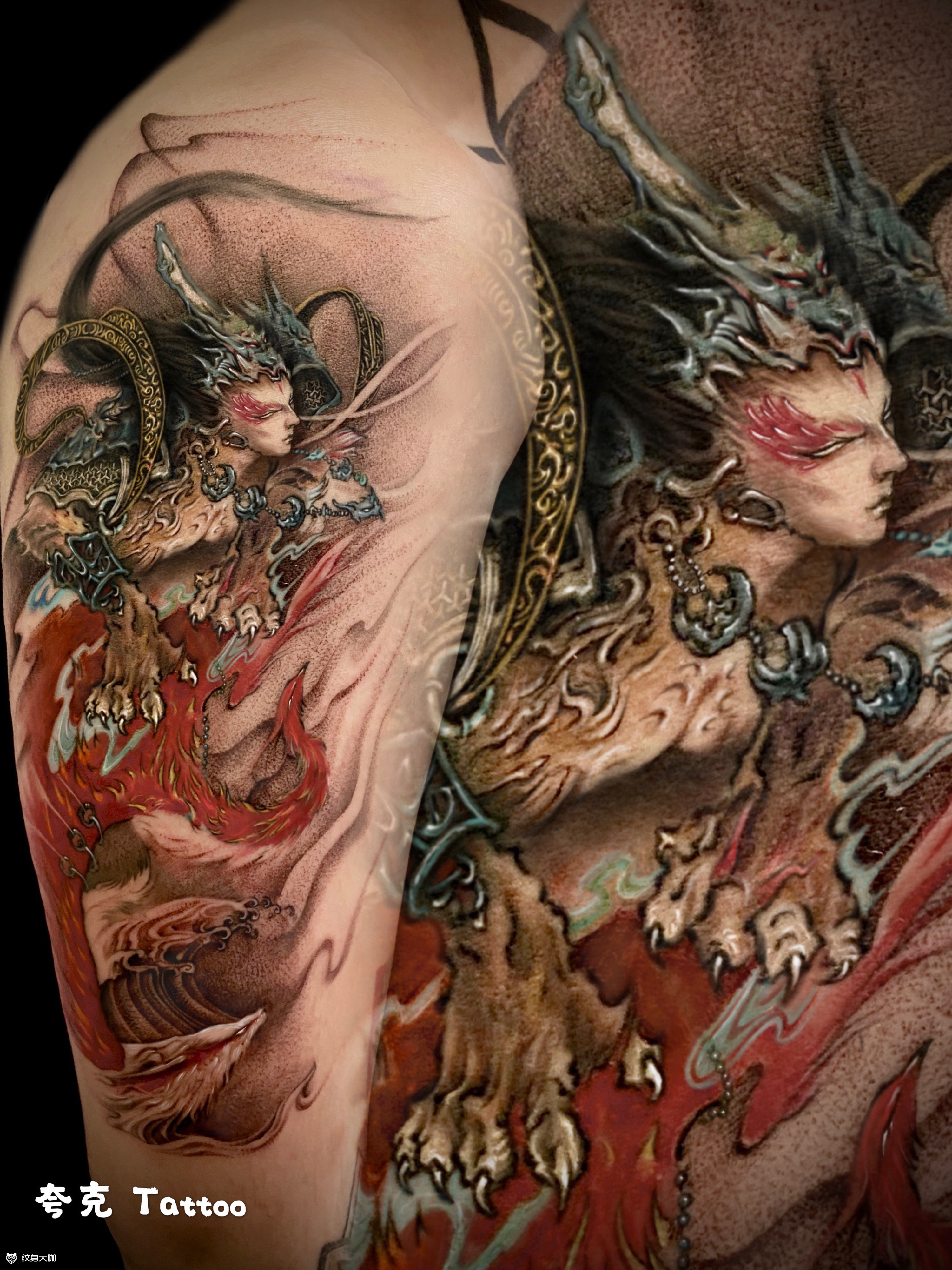纹身人物排行神话图片