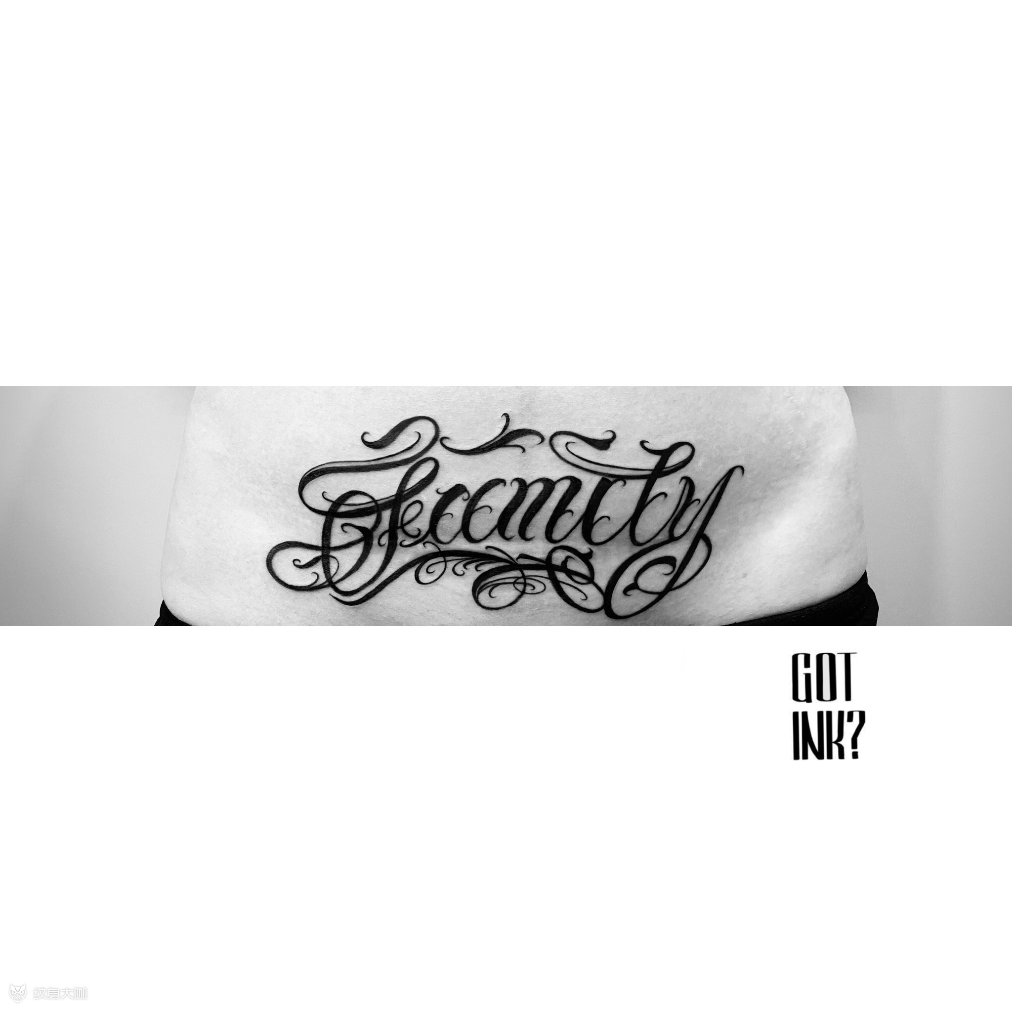 family_纹身图案手稿图片_gotink万人的纹身作品集