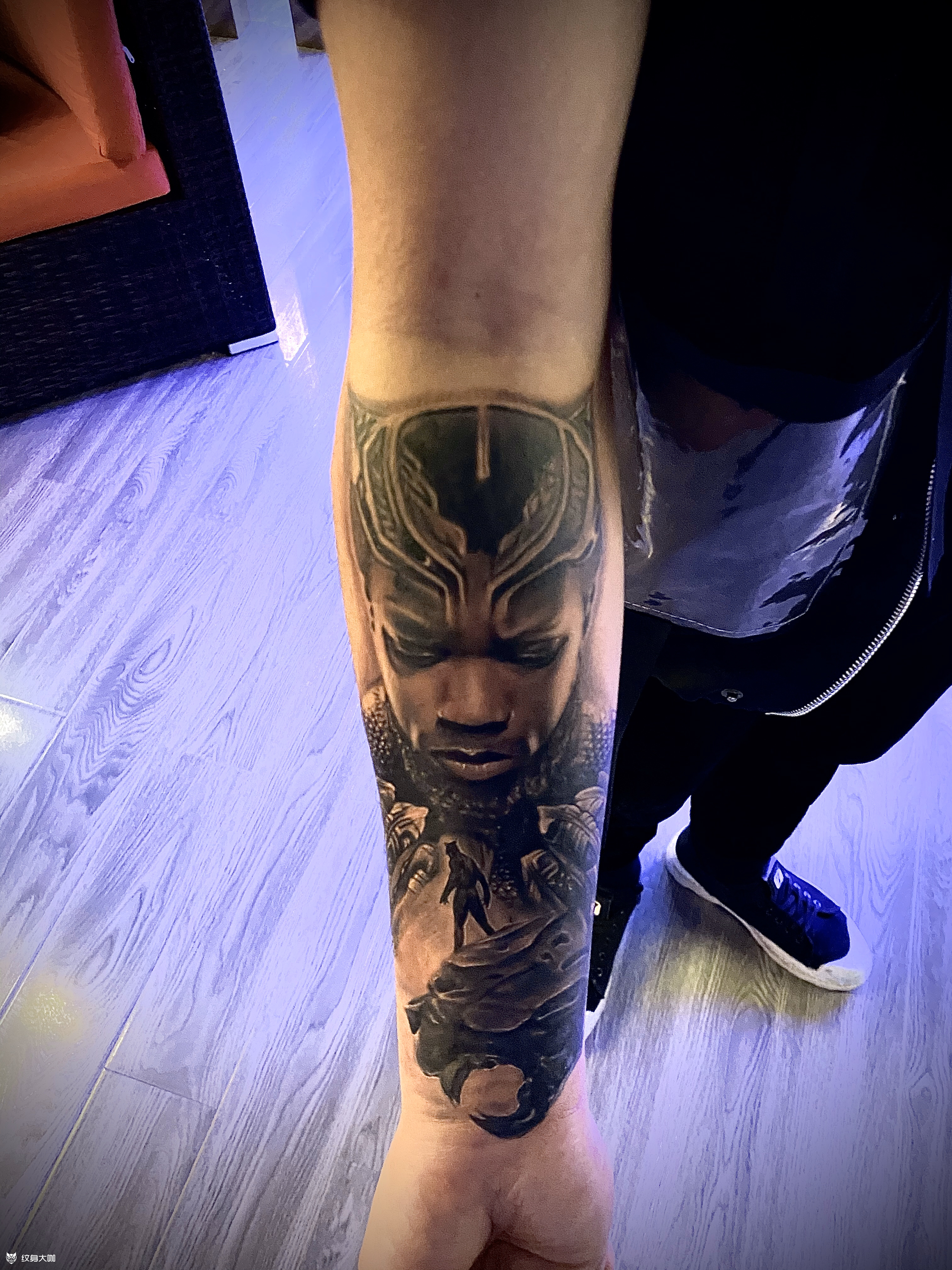 漫威-黑豹顾客外号就是黑豹,_纹身吧社区 - 纹身大咖