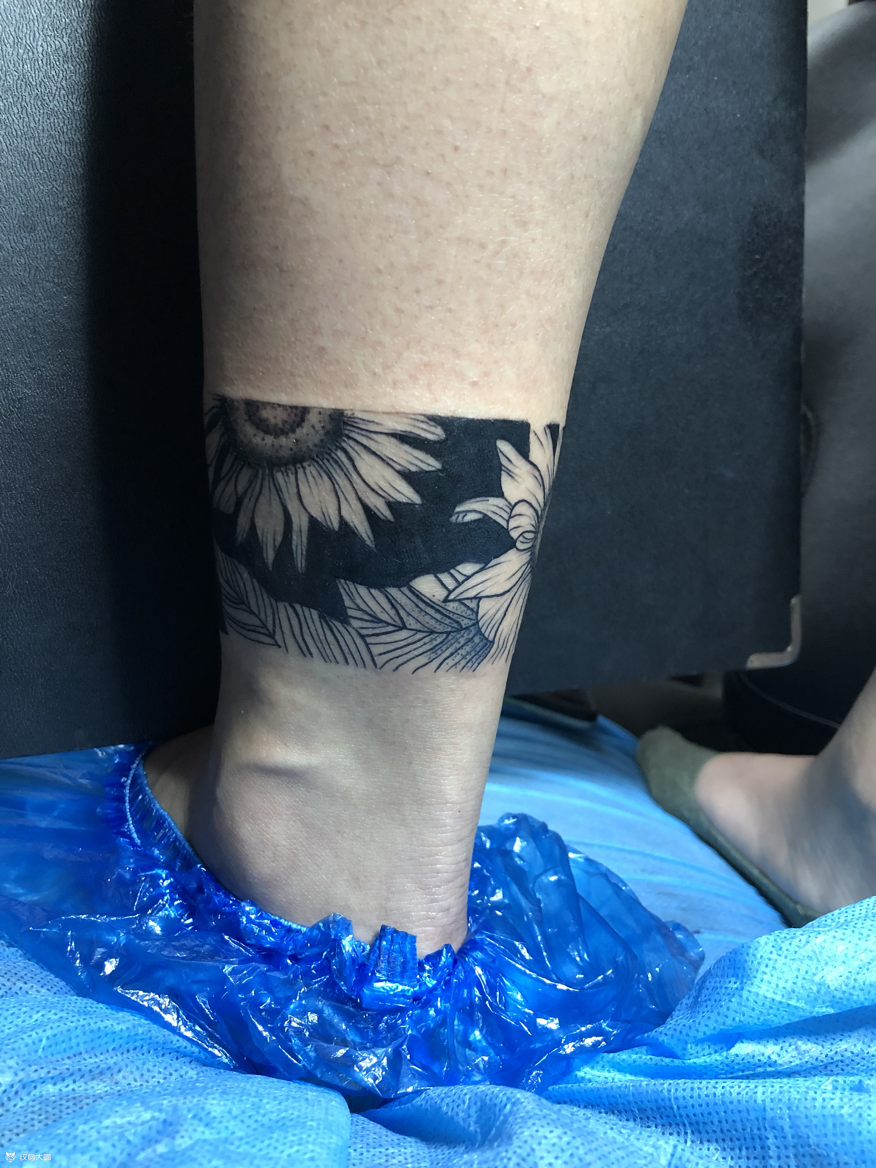 脚环_纹身图案手稿图片_温作蛟的纹身作品集