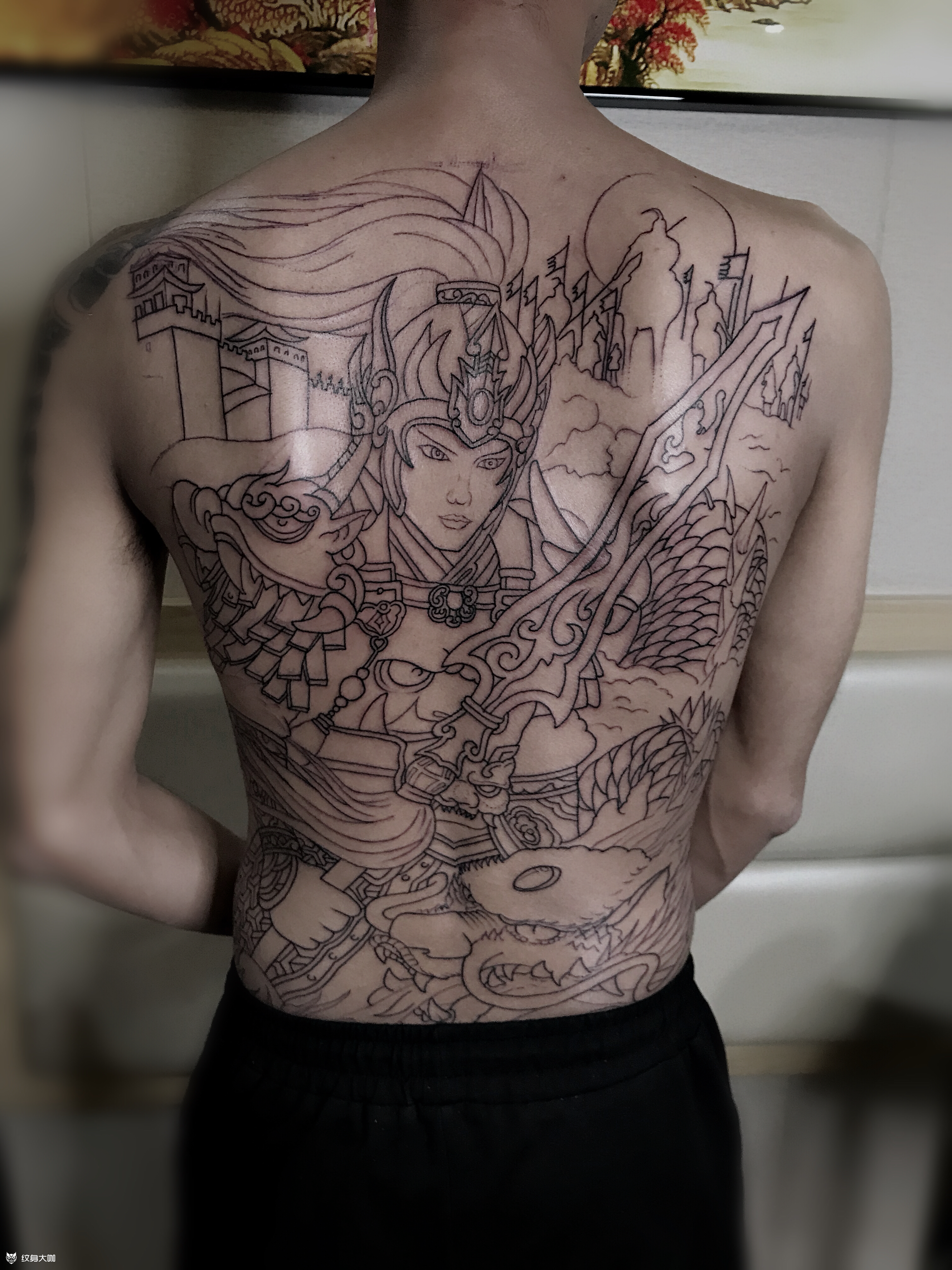 满背赵子龙