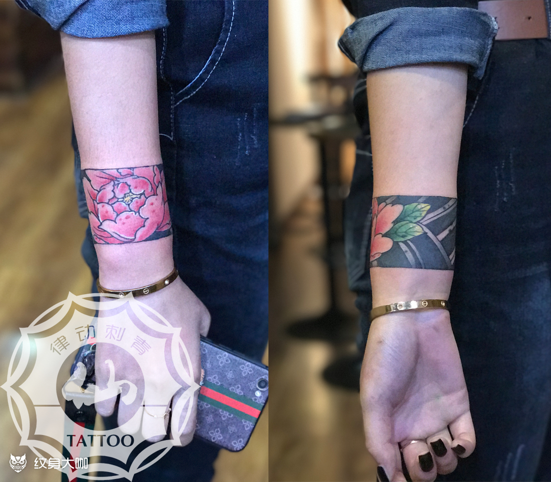 手环_纹身图案手稿图片_高慧盈的纹身作品集