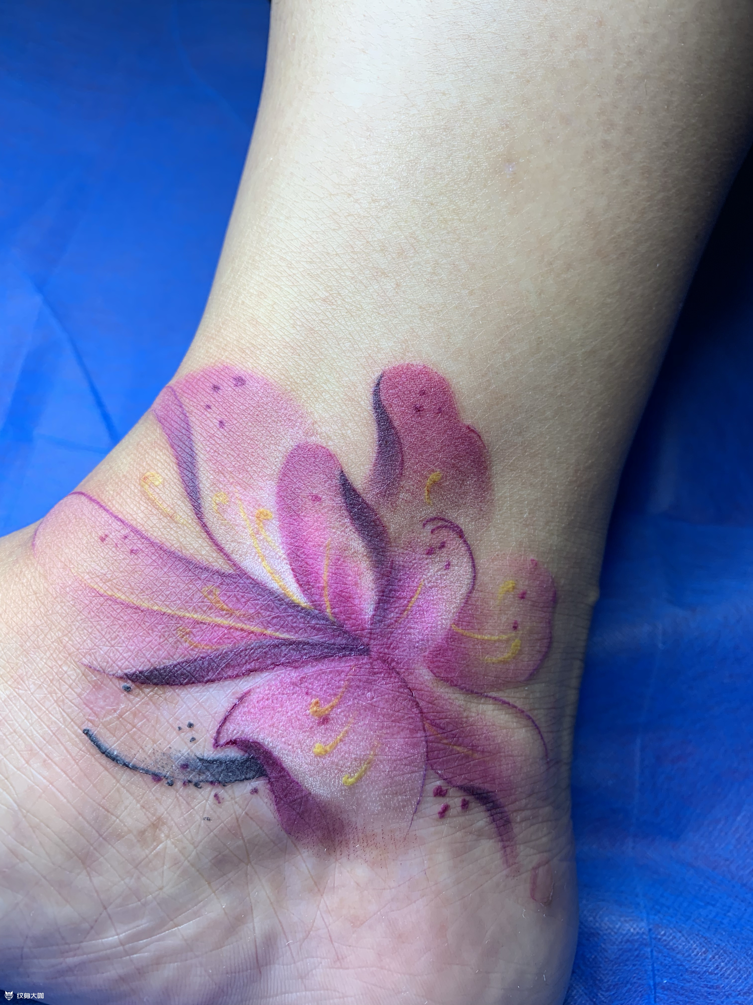 白癜风遮盖_纹身图案手稿图片_王永亮 的纹身作品集