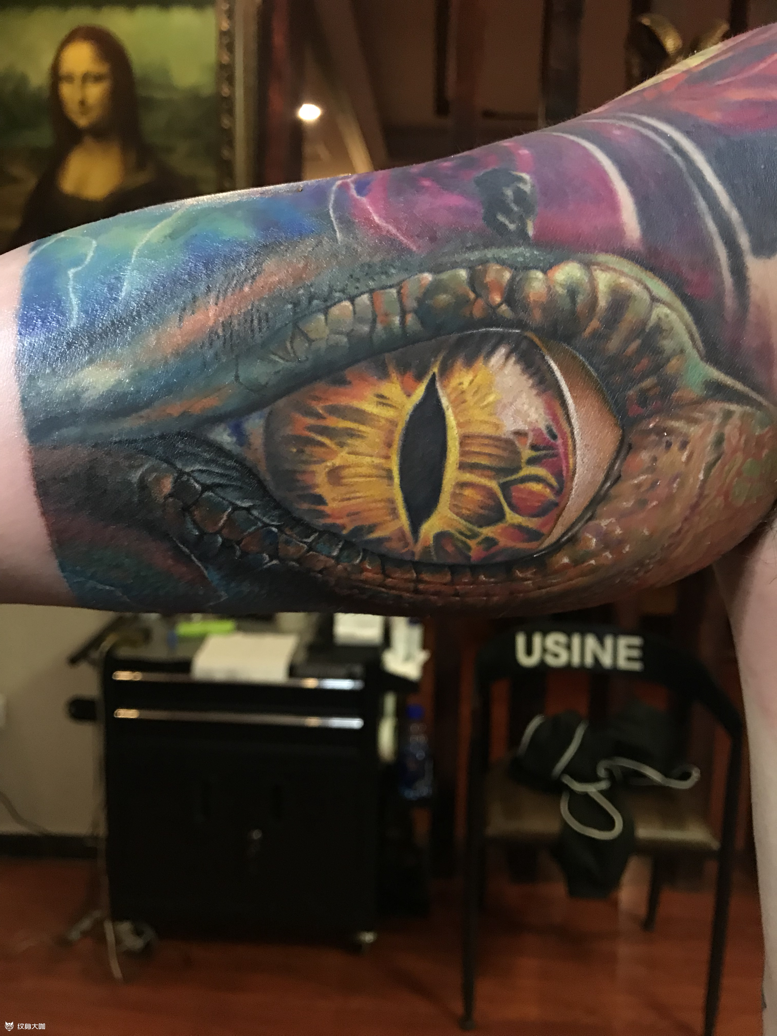 龙眼_纹身图案手稿图片_杨凯的纹身作品集