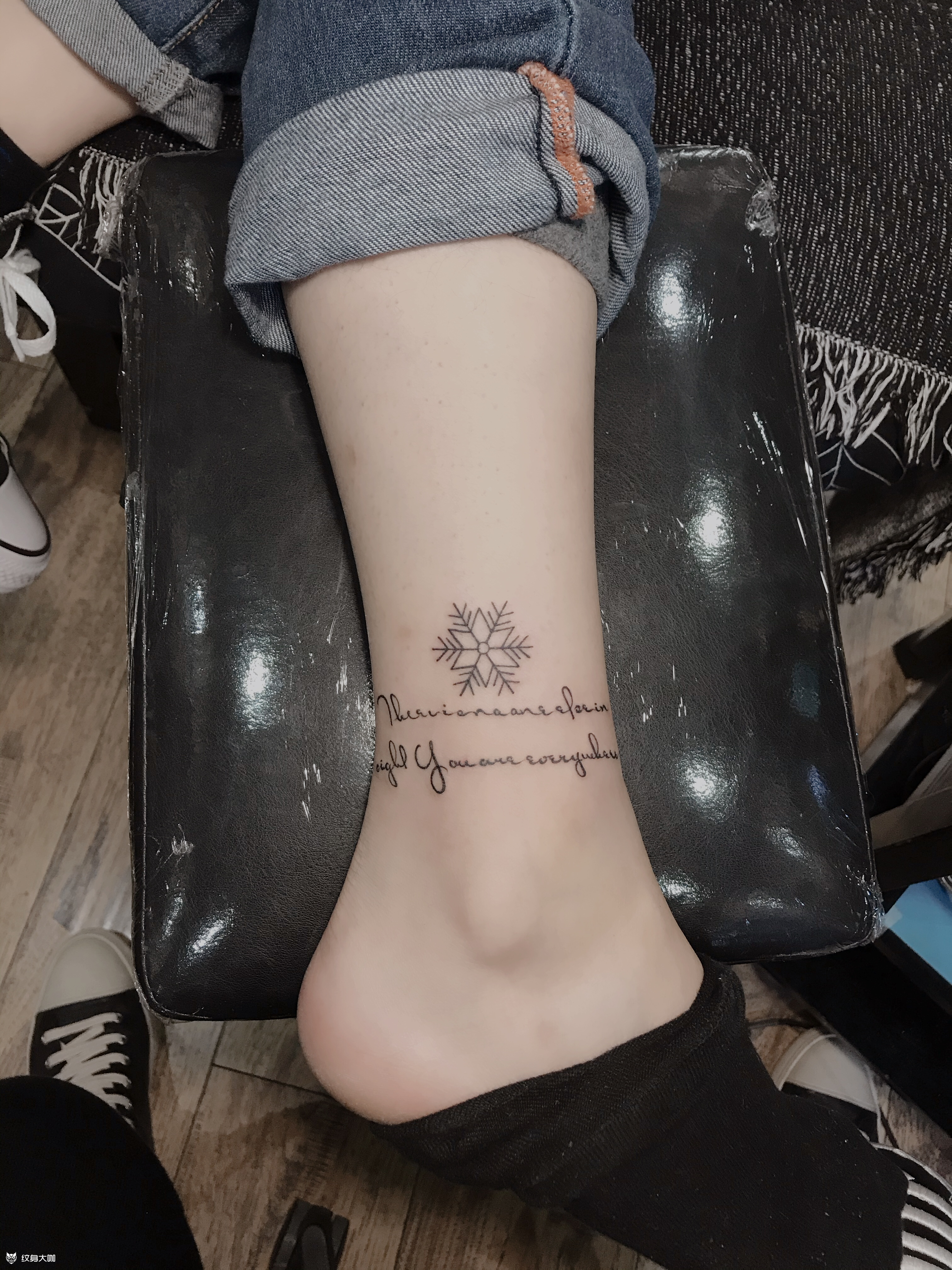 雪花_纹身图案手稿图片_剑锋的纹身作品集