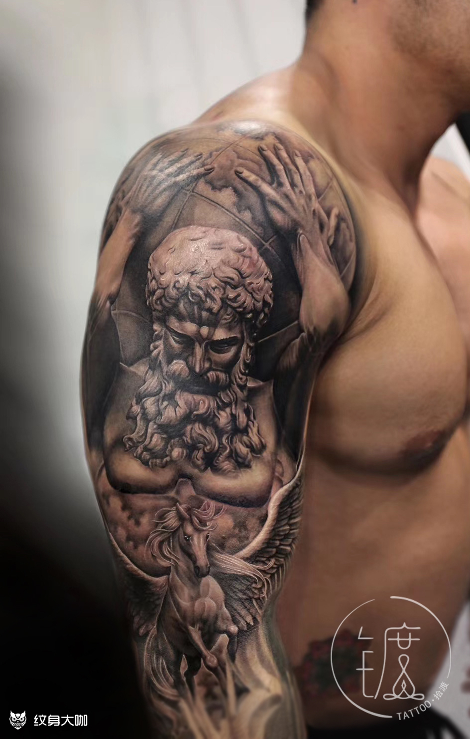 by拾渡_纹身图案手稿图片_拾渡的纹身作品集