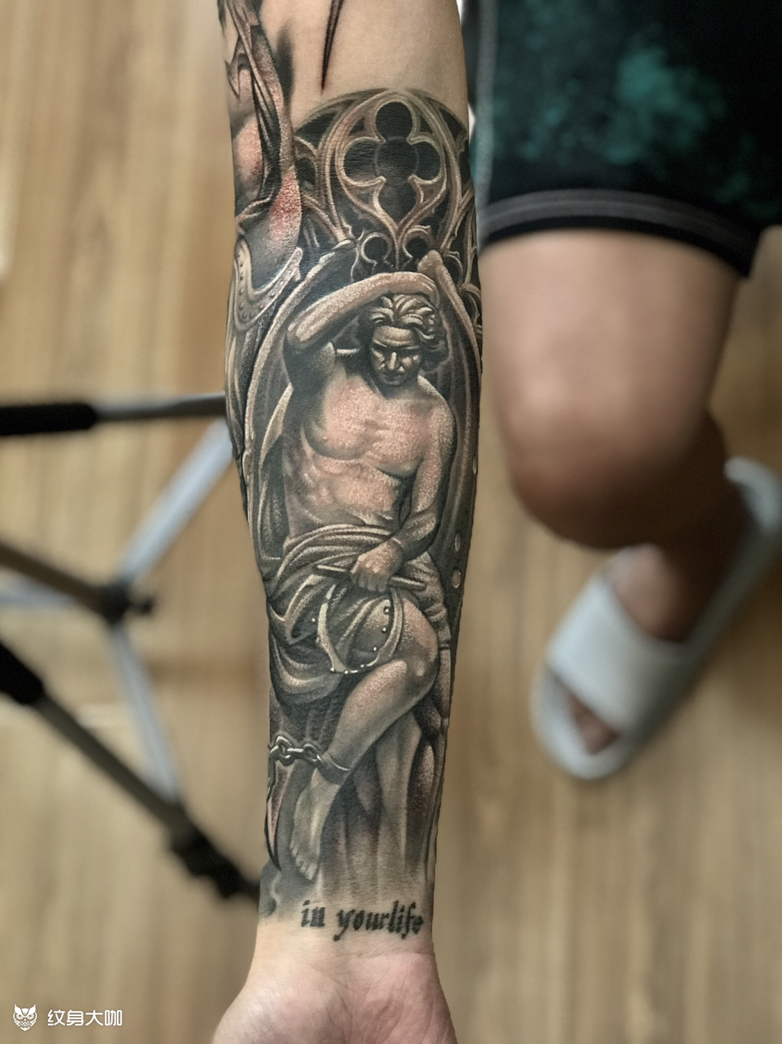 路西法_纹身图案手稿图片_大侠的纹身作品集