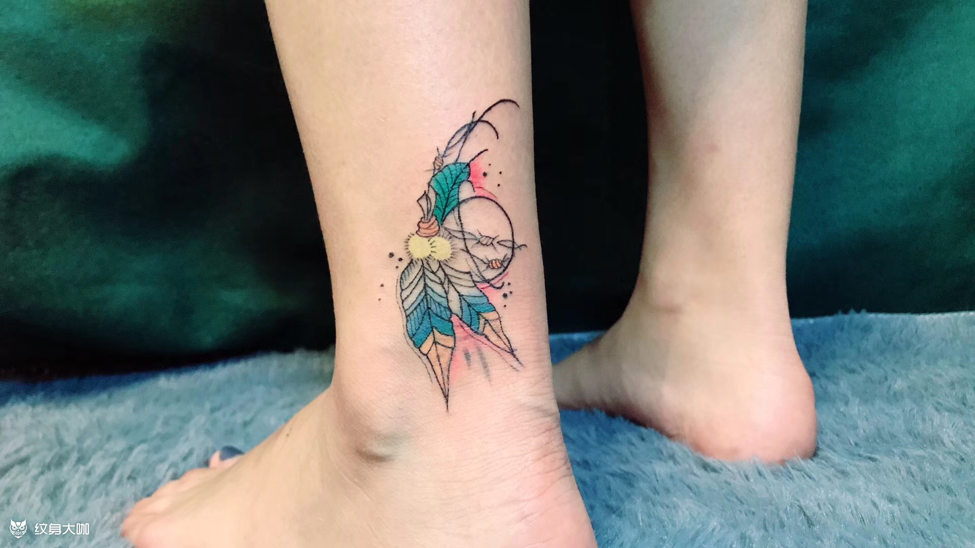 小清新_纹身图案手稿图片_佰兽武·当康的纹身作品集