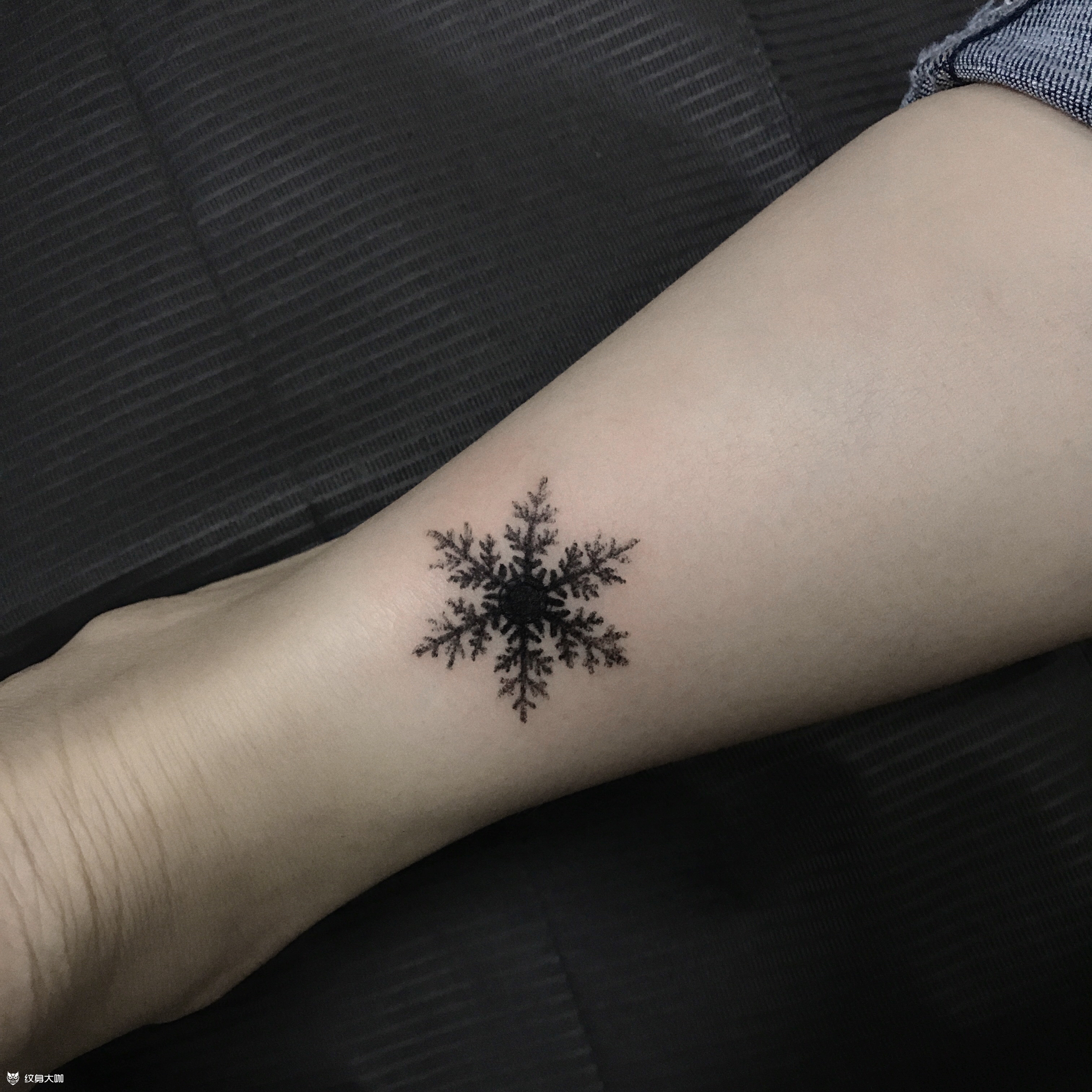 雪花_纹身图案手稿图片_静哥是女的的纹身作品集