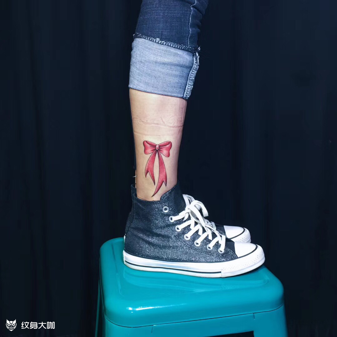 蝴蝶结_纹身图案手稿图片_衡水新刺客的纹身作品集